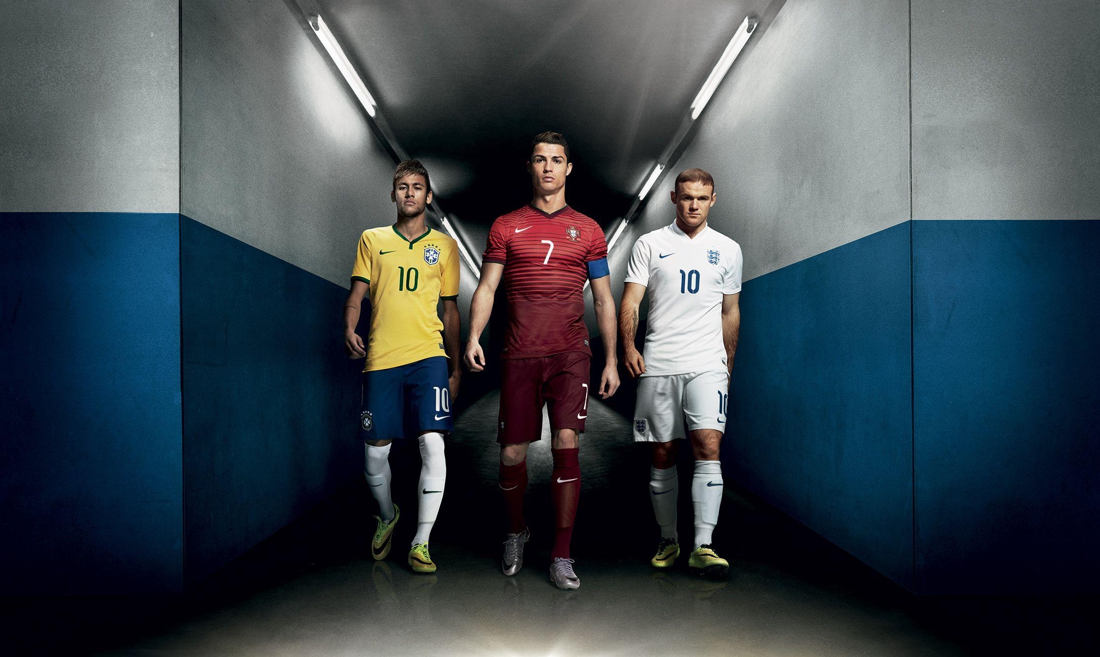 2230x1330 Wallpaper Crstiano Ronaldo, Neymar, Wayne Rooney, HD, Sports, Desktop