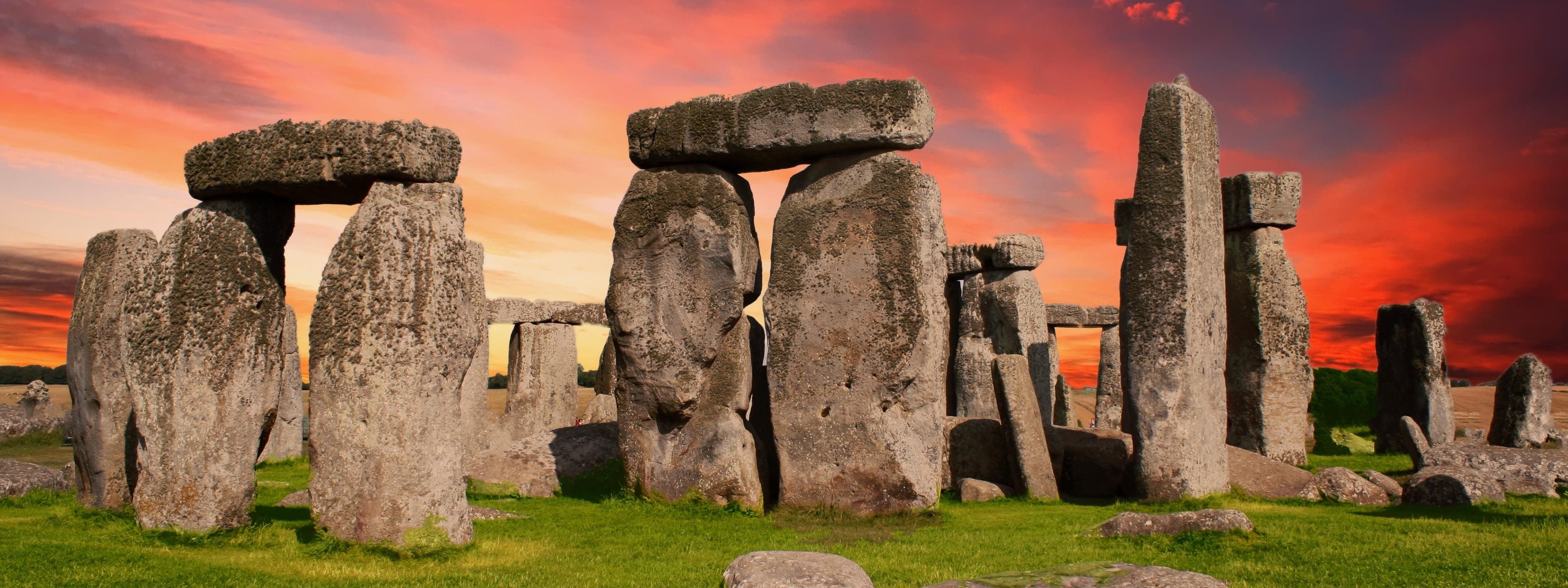 4000x1500 Stonehenge Wallpaper 10 X 1500, Dual Screen