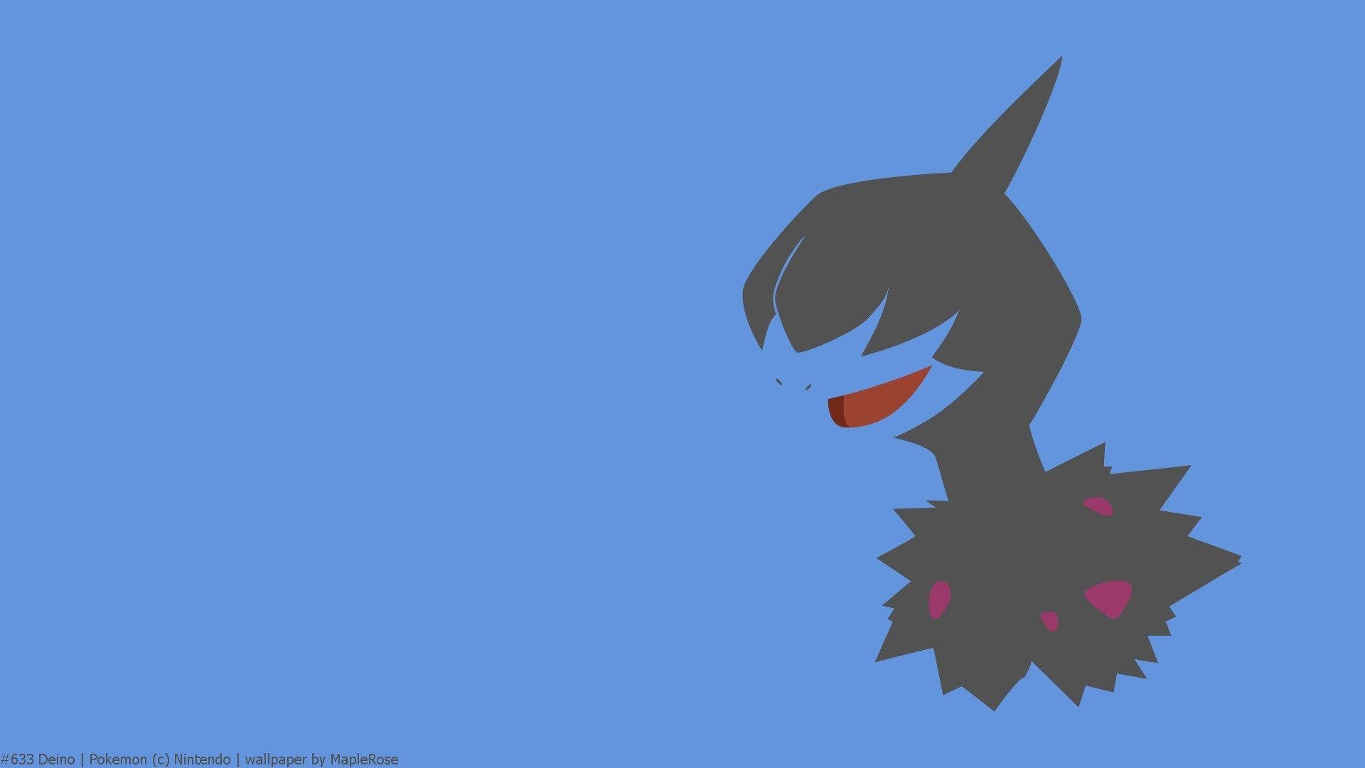 1920x1080 Deino, Minimal, Pokemon, Pokemon Generation V HD Wallpaper, Desktop