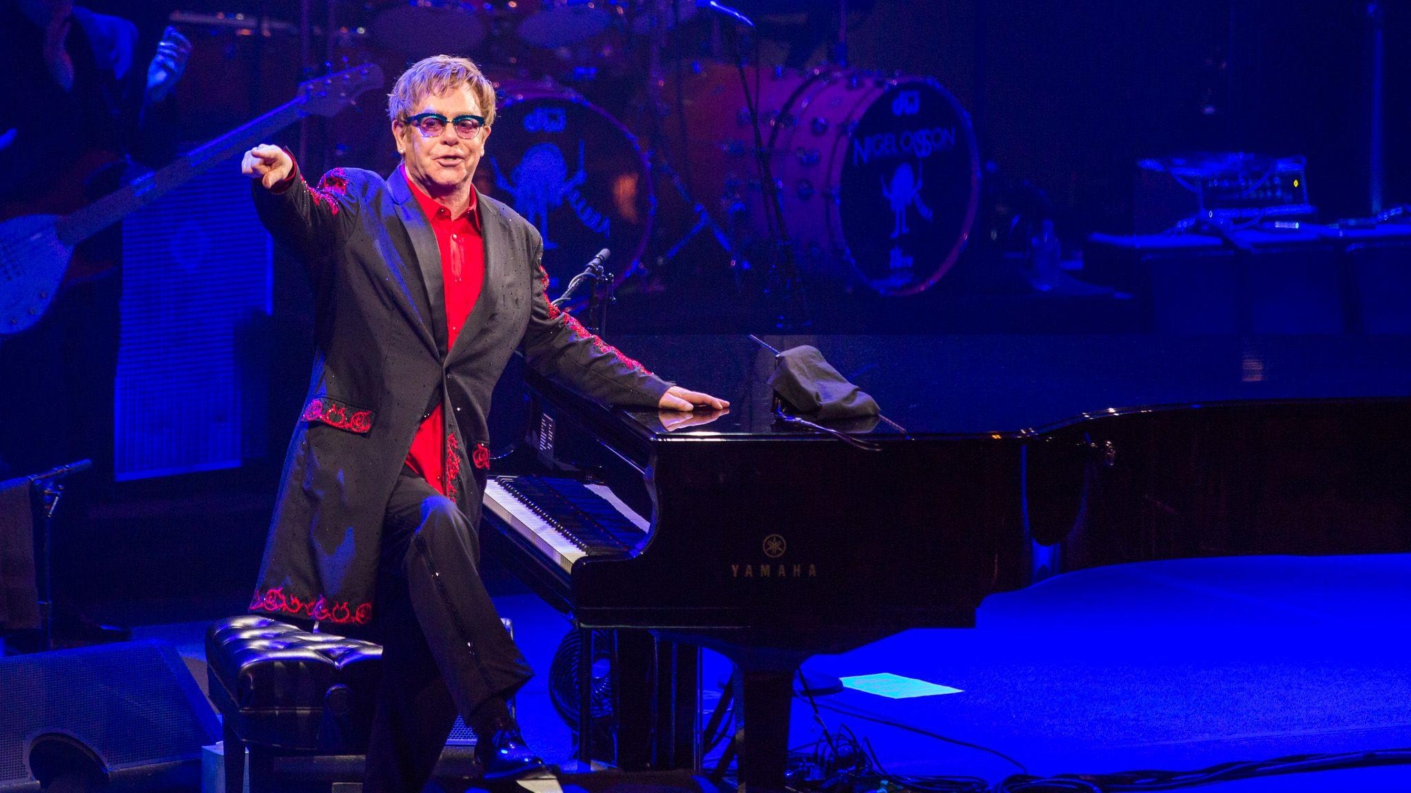 2050x1160 Elton John Singer Wallpaper 60604  px, Desktop