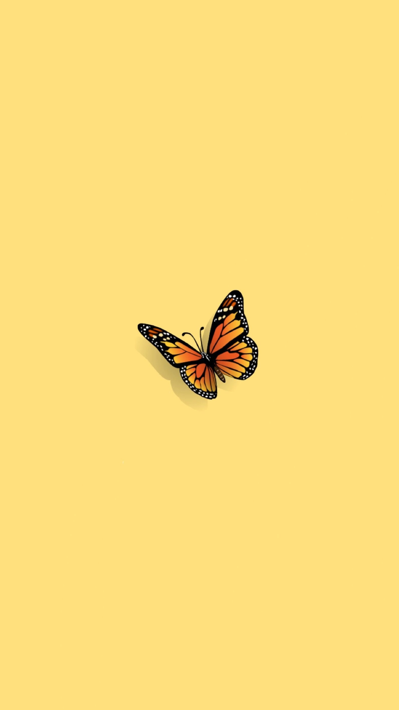 1600x2830 Aesthetic wallpaper. Butterfly wallpaper, Phone