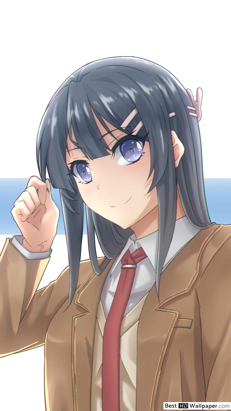 750x1340 Rascals Does Not Dream of a Bunny Girl Senpai Sakurajima HD wallpaper download, Phone