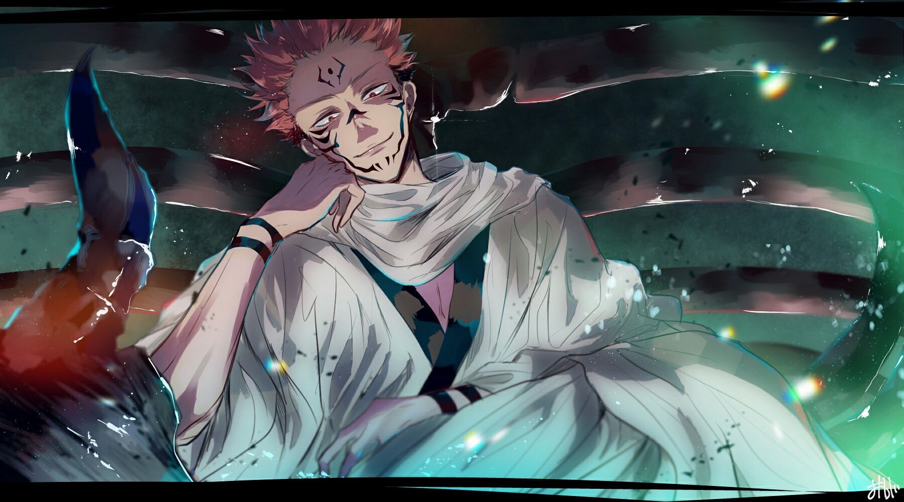 1800x1000 Jjk {Sacrifice} Sukuna x malereader Sukuna. Jujutsu, Anime wallpaper live, Anime wallpaper, Desktop