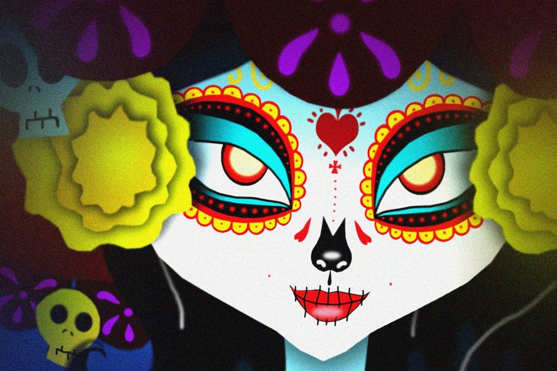 1920x1280 The Book Of Life Movie 2014 La Muerte 1920×1280, Desktop