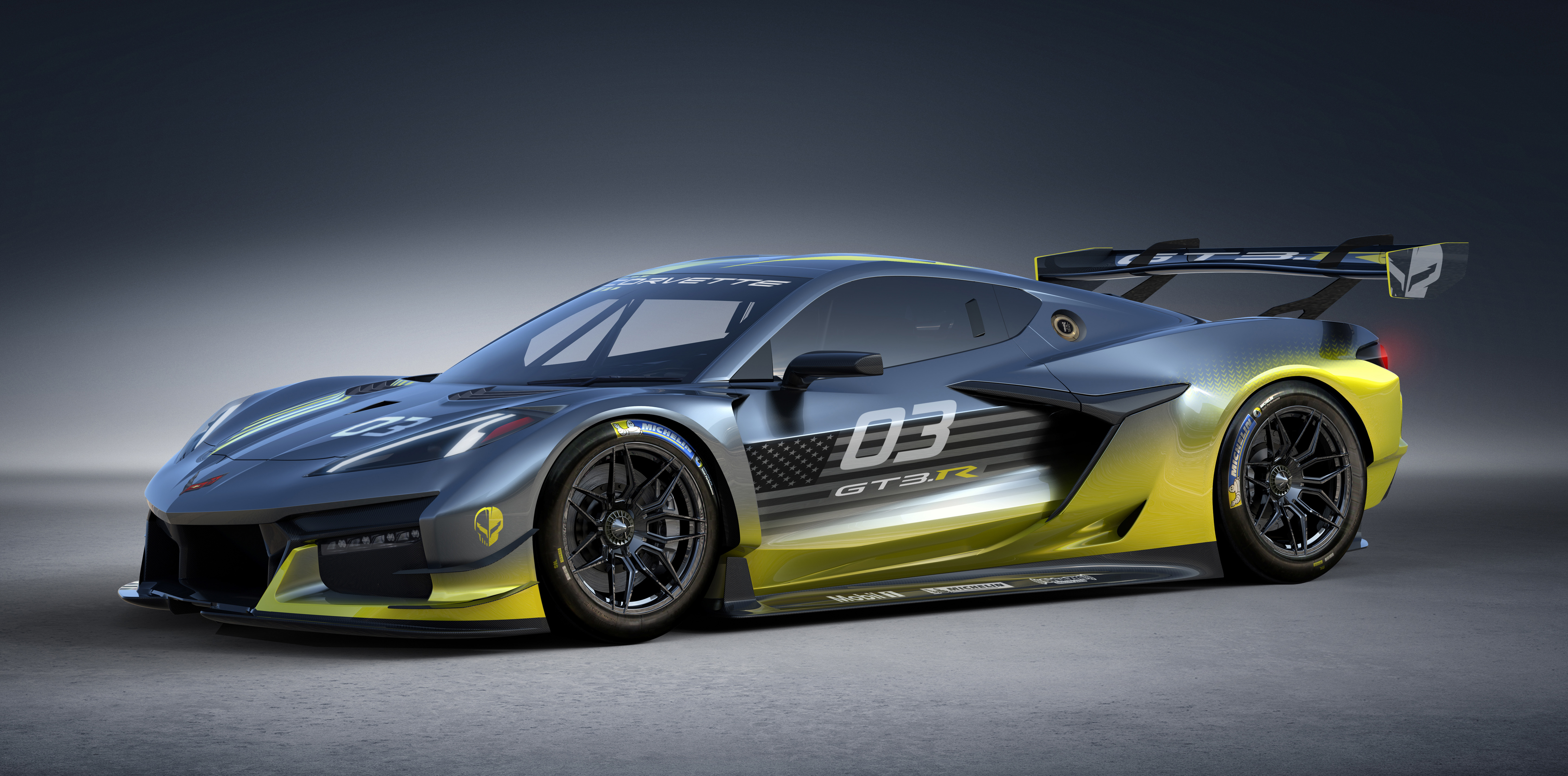 5790x2870 Chevrolet Corvette Z06 GT3.R C8 Photo Gallery, Dual Screen