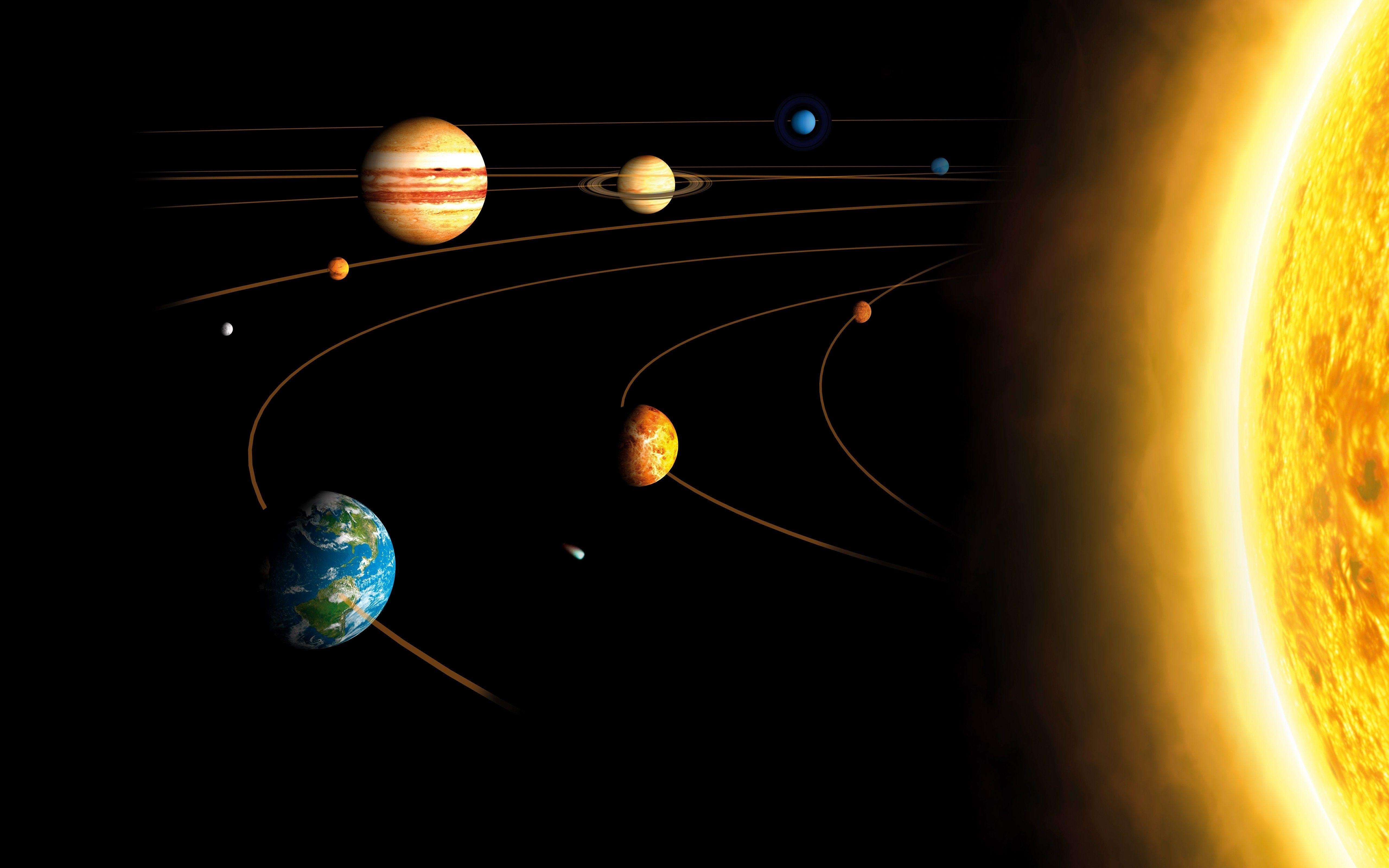 5120x3200 space solar system planet sun mercury venus earth mars jupiter, Desktop