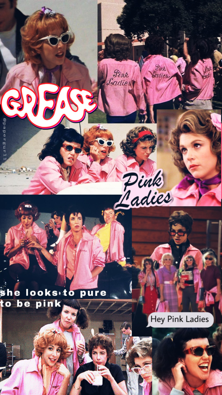 750x1340 grease pinkladies wallpaper 331513633035201, Phone