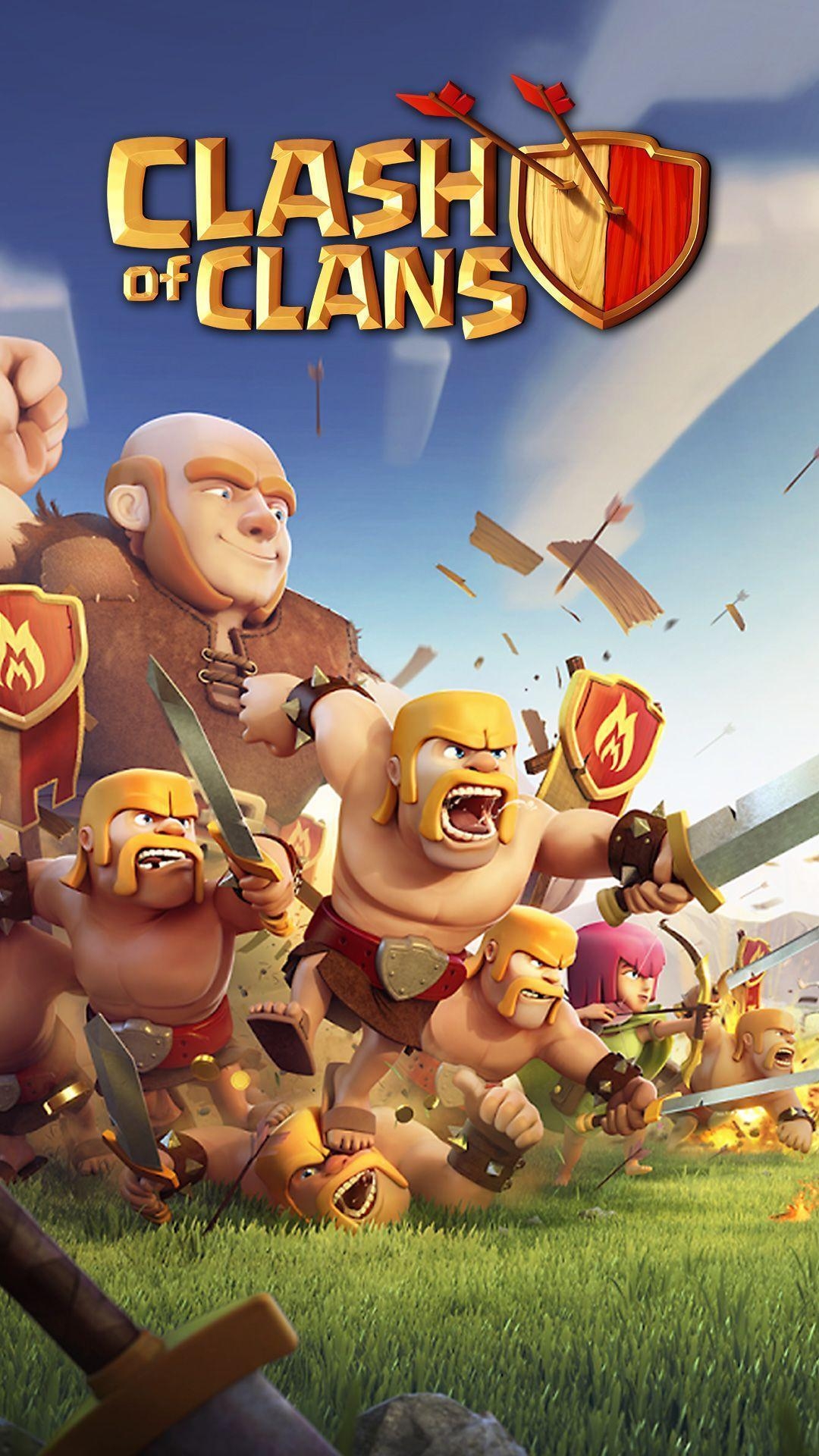 1080x1920 Smartphone Clash of Clans Wallpaper. Full HD Picture, Phone