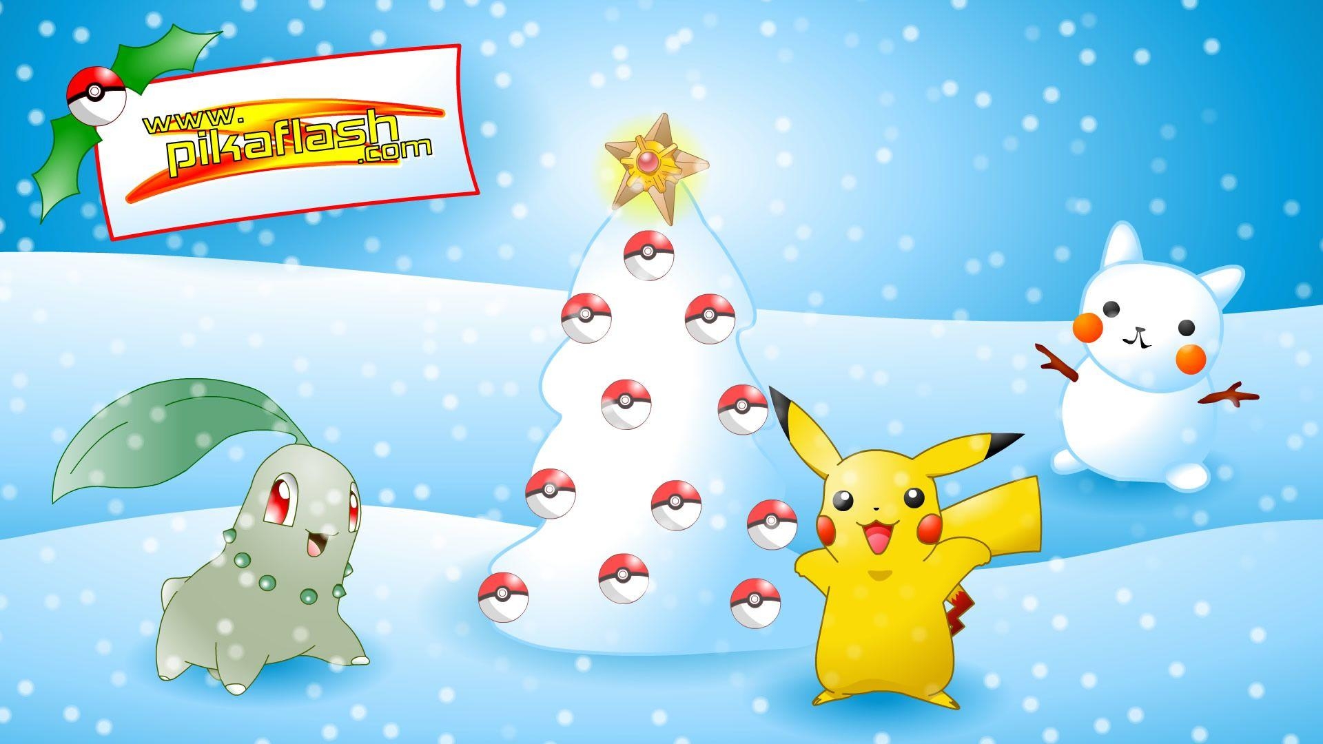 1920x1080 Pokémon image Merry Pokemon Christmas! HD wallpaper and background, Desktop