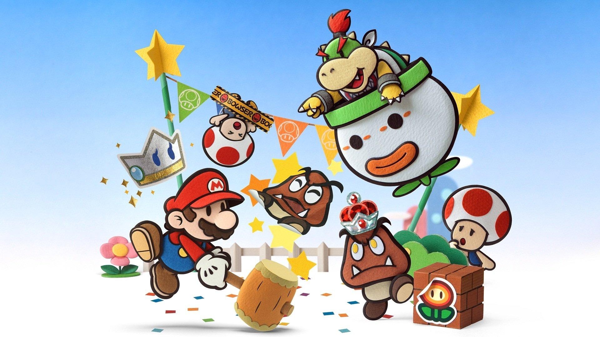 1920x1080 Paper Mario: Sticker Star HD Wallpaper. Background Image, Desktop