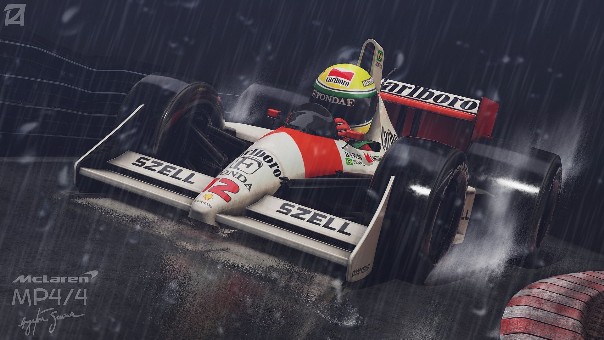 1920x1080 Ayrton Senna Mp4 4, Desktop