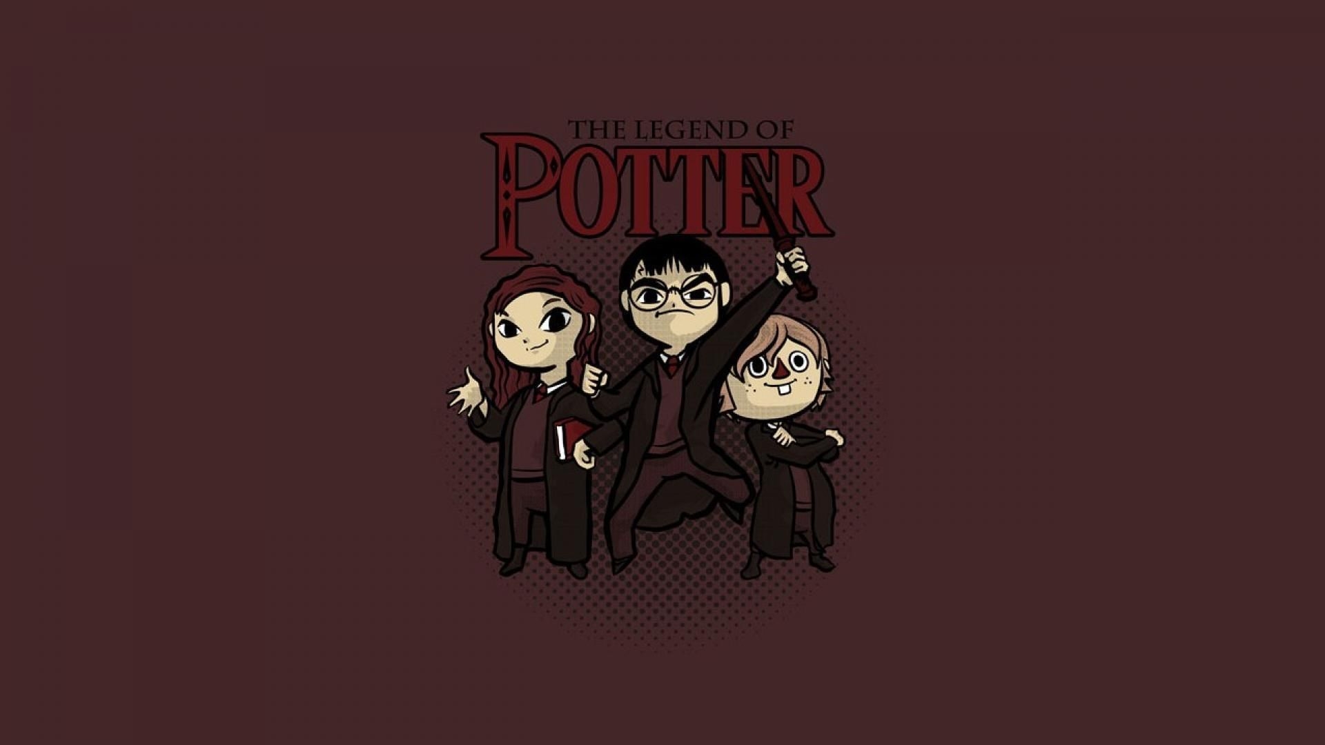 1920x1080 Harry Potter Cartoon Desktop Wallpaper Free Harry Potter Cartoon Desktop Background, Desktop