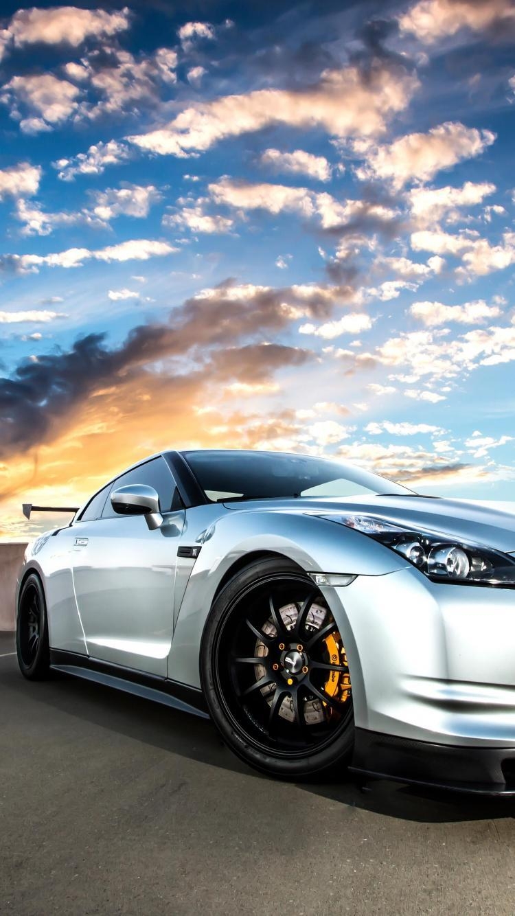 750x1340 Nissan Gtr iPhone Wallpaper, Phone