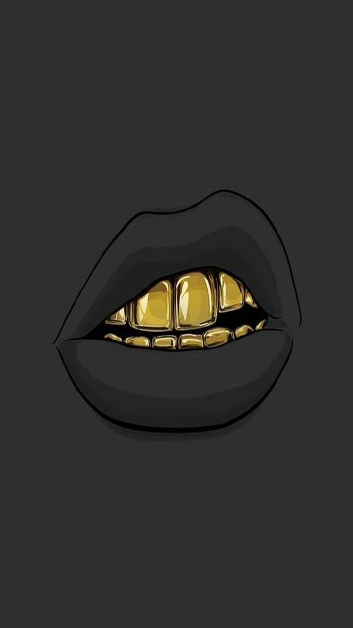 720x1280 Gold Teeth Wallpaper Free Gold Teeth Background, Phone