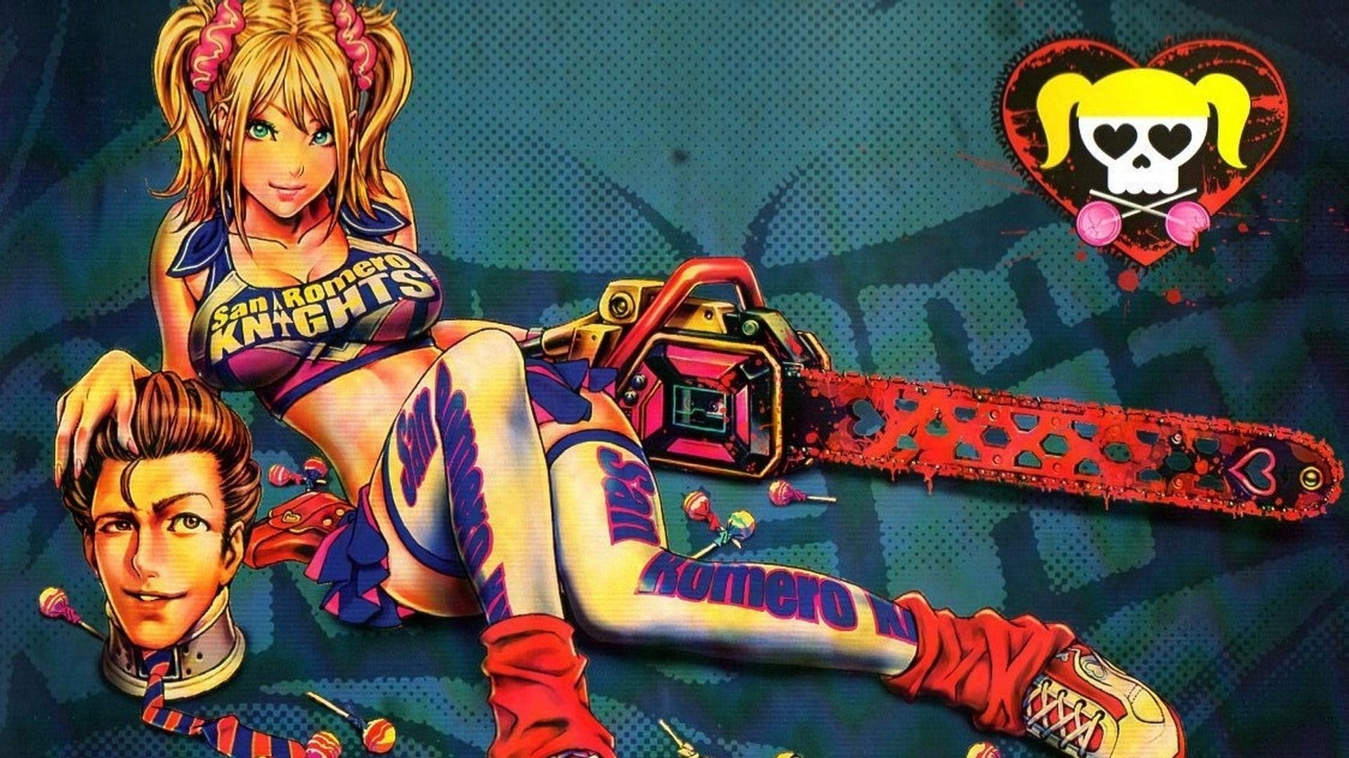 1920x1080 Wallpaper Wallpaper from Lollipop Chainsaw, Desktop