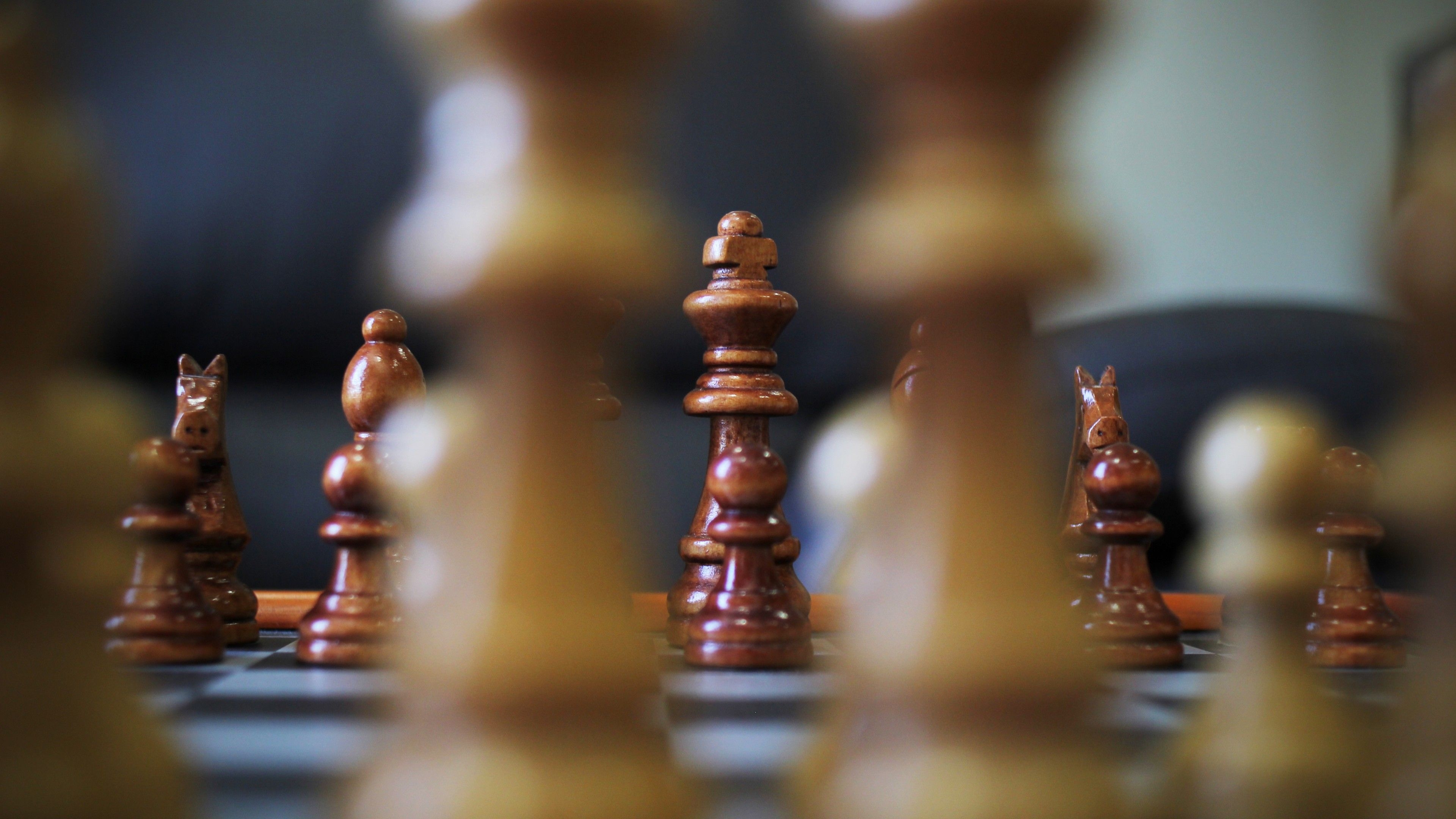 3840x2160 Chess Pieces HD Wallpaper for Desktop and Mobiles 4K Ultra HD, Desktop