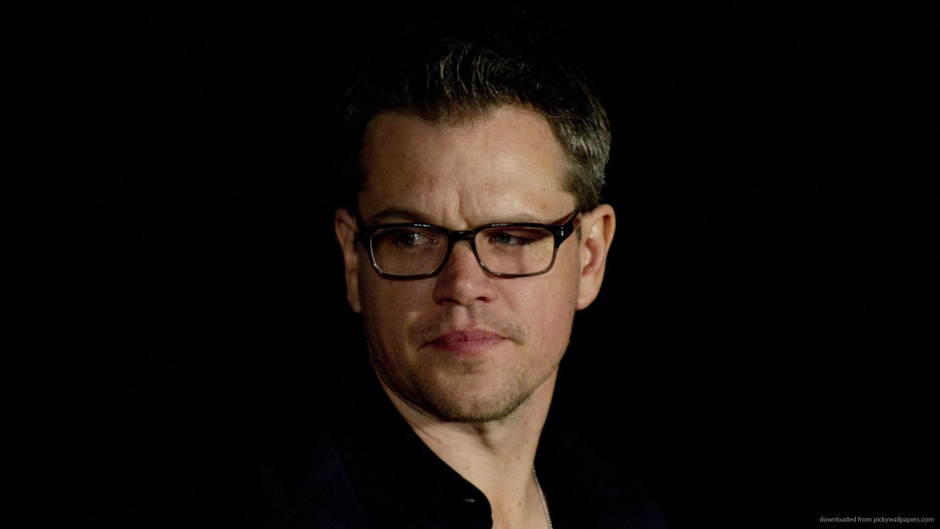 1920x1080 Matt Damon Glasses Wallpaper For iPhone 4, Desktop