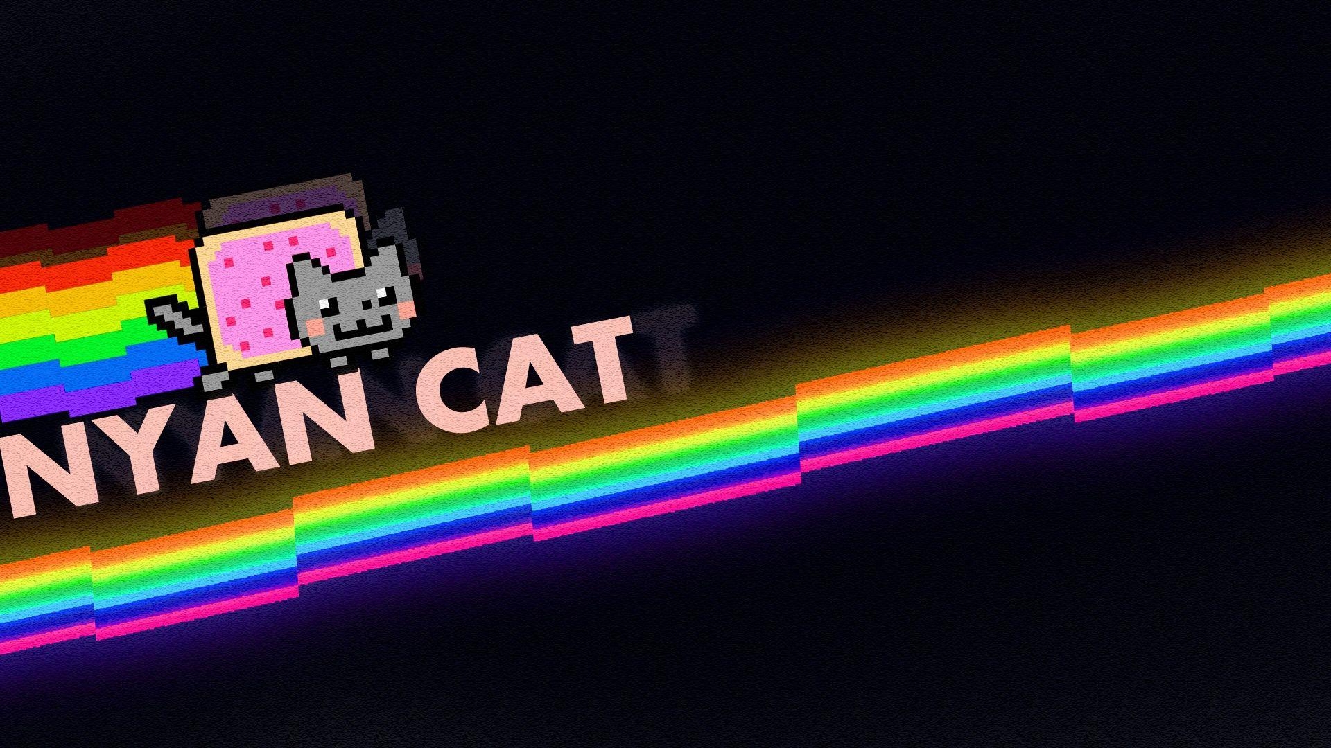 1920x1080 Free Download Nyan Cat Background. HD Wallpaper, Background, Desktop