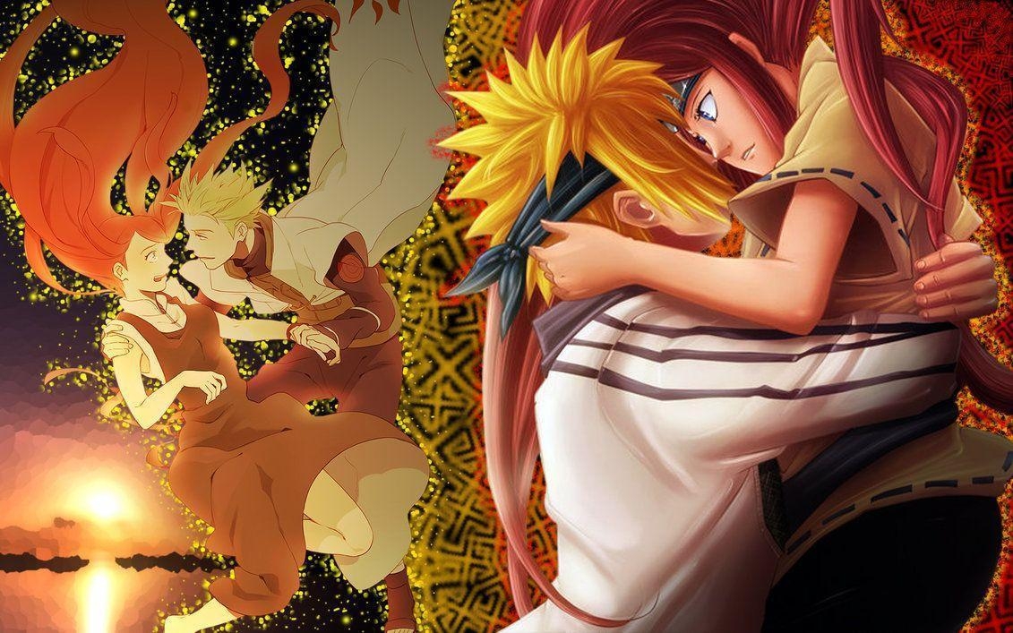 1140x710 Minato and Kushina, Desktop