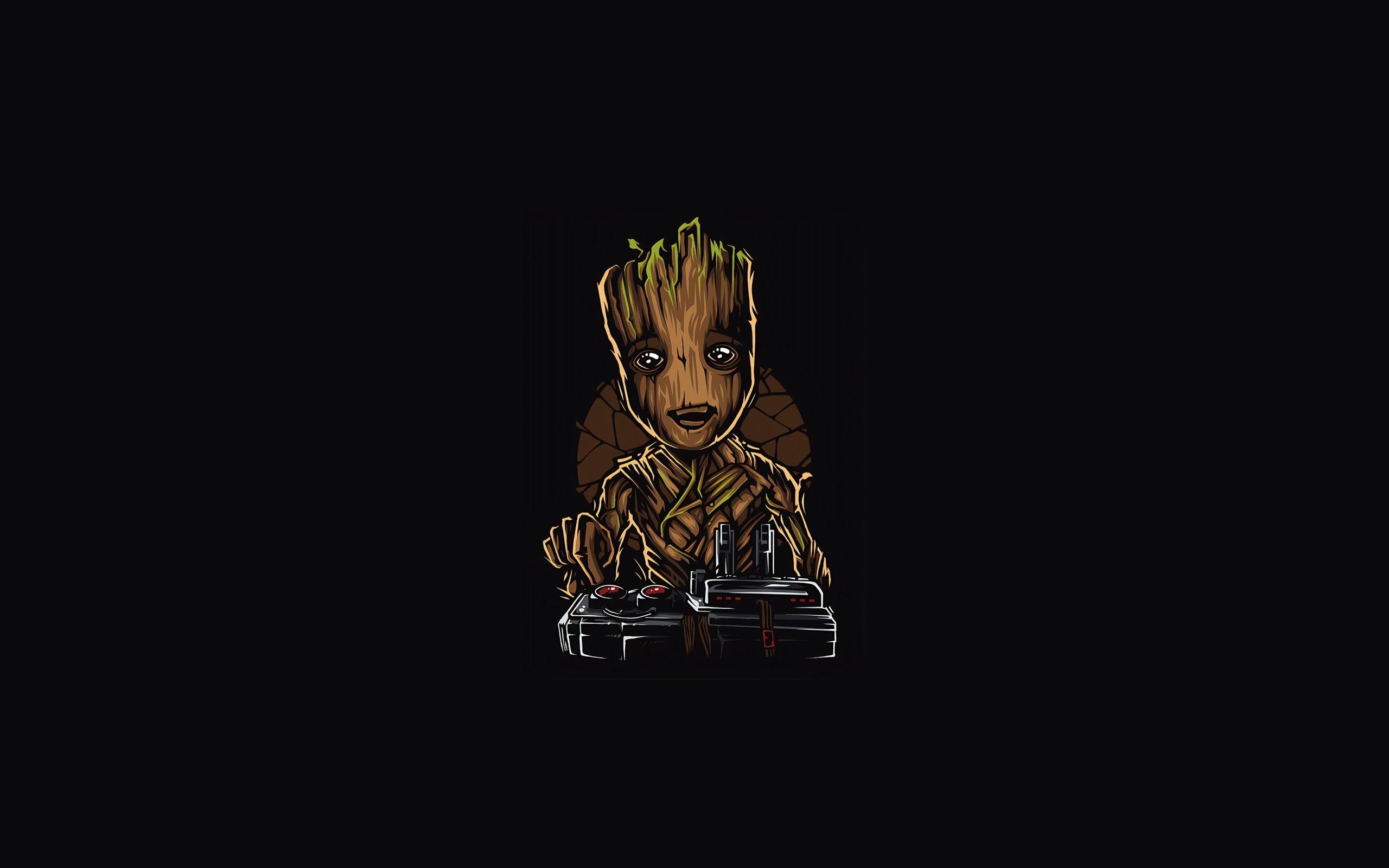 2560x1600 Download Cute, Baby Groot, Guardian, art wallpaper, 2560x Dual Wide, Widescreen 16: Widescreen, Desktop