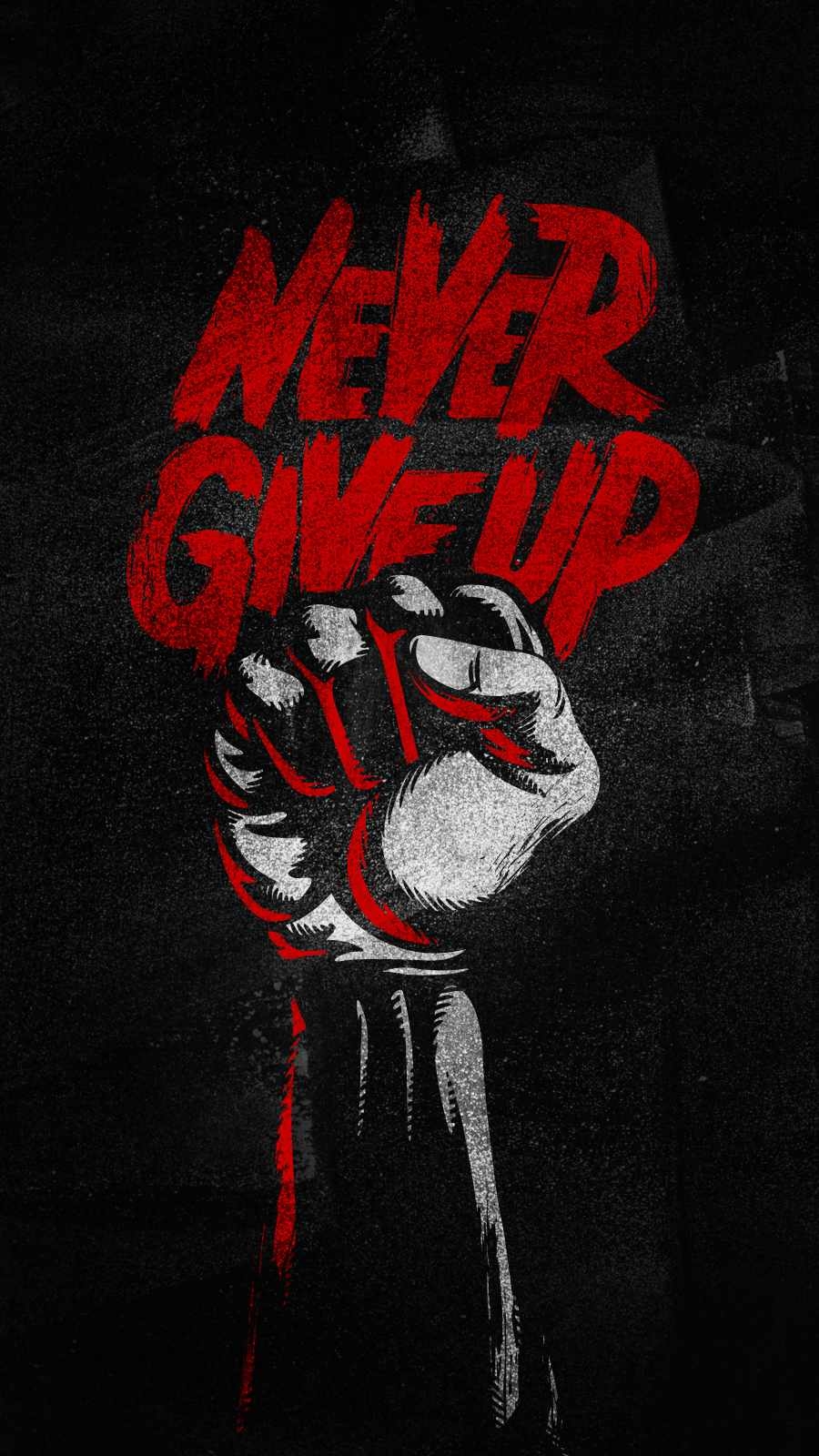 900x1600 Never Give Up Wallpaper, iPhone Wallpaper, Phone