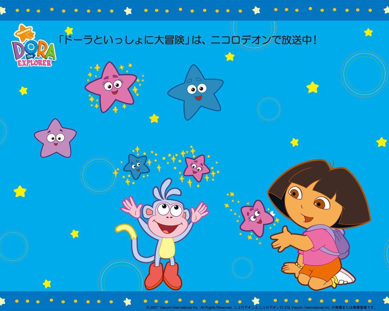 1280x1030 dora. Dora the Explorer Blue Star Wallpaper the Explorer, Desktop