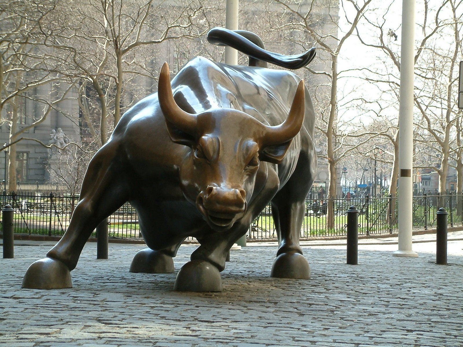 1600x1200 Bull Of Stock Exchange, Desktop