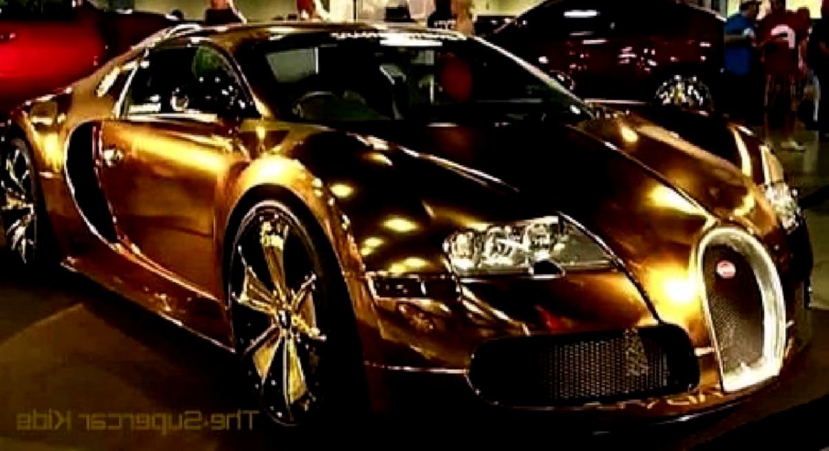 1210x660 Bugatti Veyron Super Sport Gold Photo Wallpaper Clone, Desktop