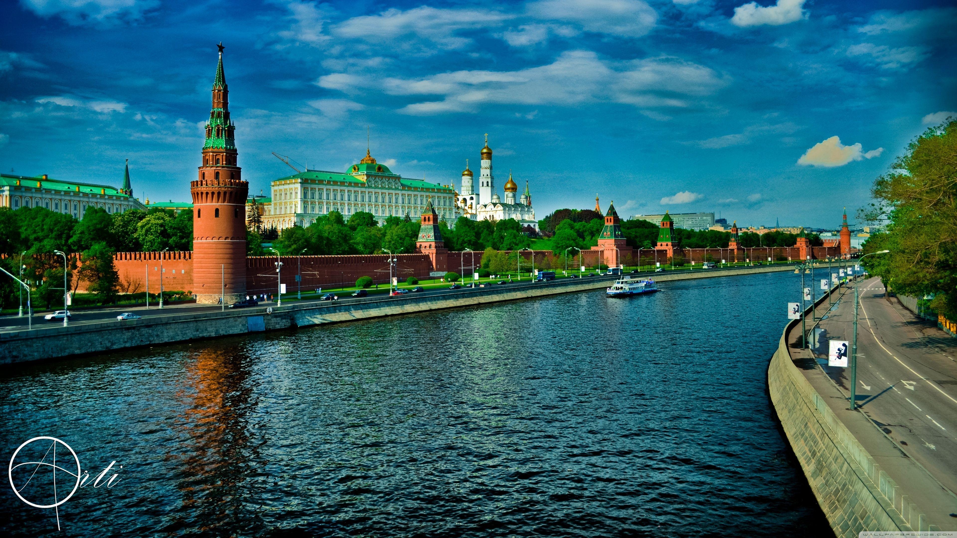 3840x2160 Kremlin Moscow HD desktop wallpaper, High Definition, Fullscreen, Desktop