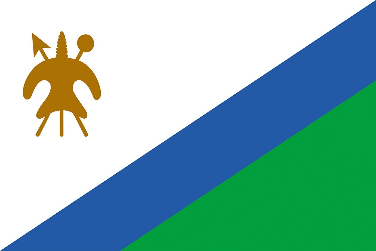 1280x860 Image Lesotho Flag, Desktop