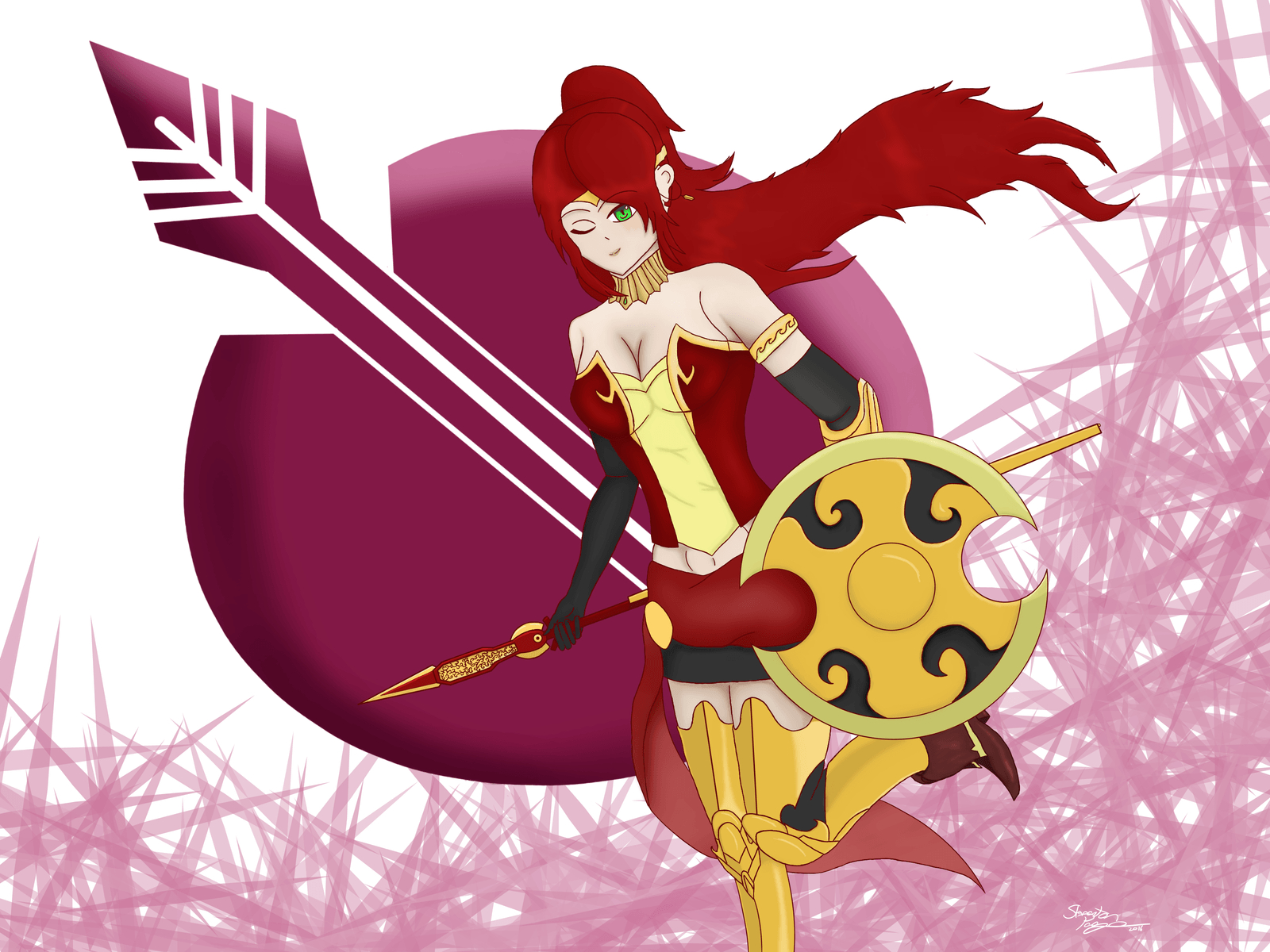 1600x1200 Pyrrha Nikos (RWBY), Desktop