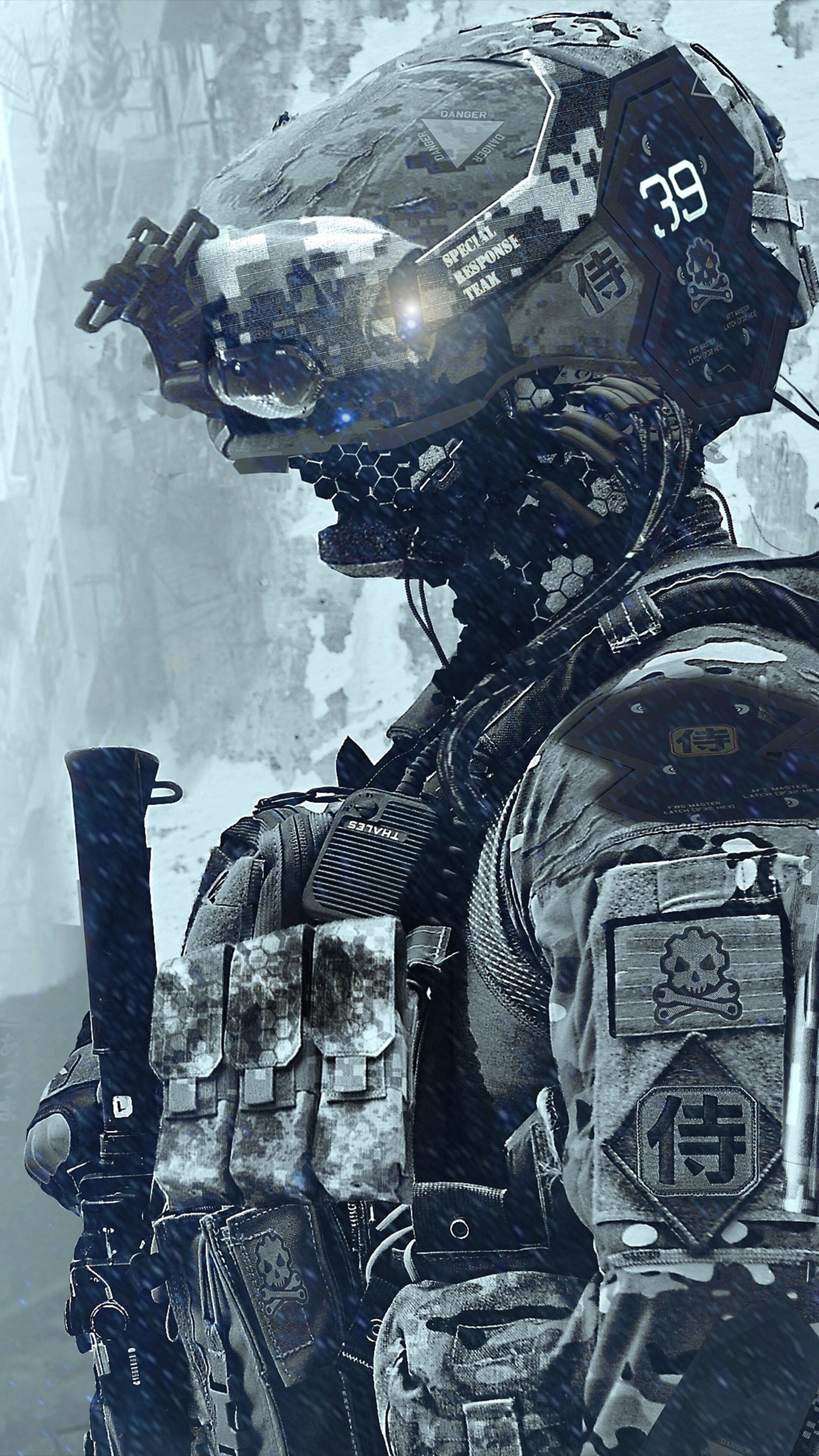 2160x3840 Sci Fi, Soldier, 4k Gallery HD Wallpaper, Phone