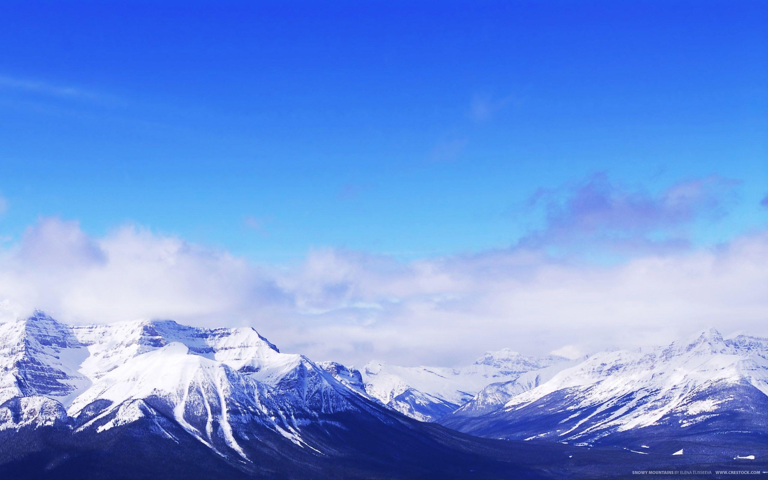 2560x1600 Snow Mountain Desktop Background, Desktop