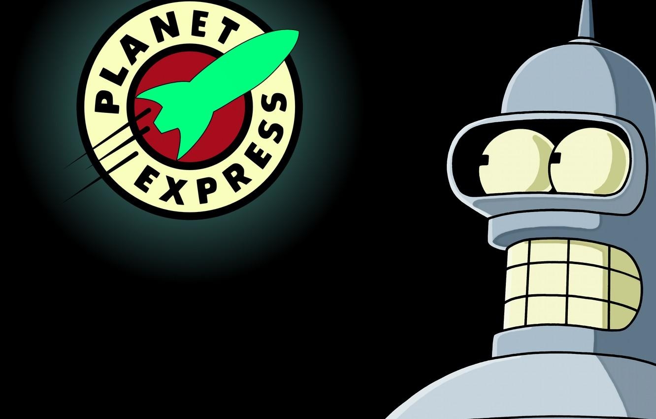 1340x850 Wallpaper Futurama, Planet, Bender, Express image for desktop, Desktop