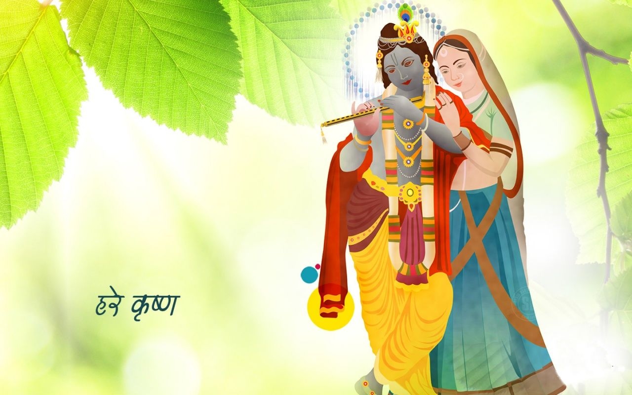 1280x800 Clip Art Radha Krishna Wallpaper, Desktop