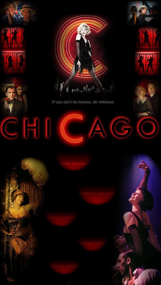 680x1190 Chicago Movie Poster. Chicago movie, Movie posters, Chicago musical, Phone