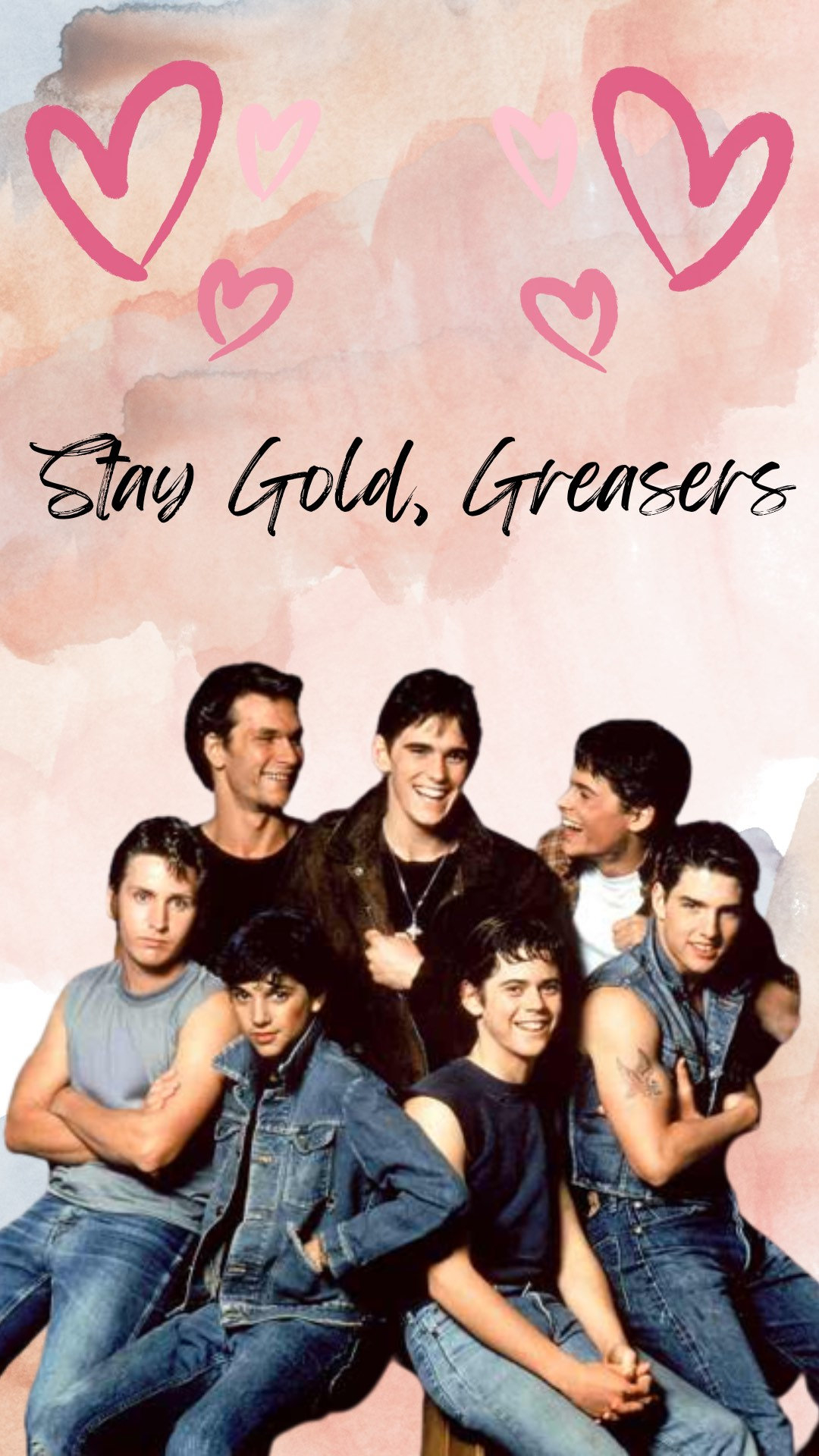 1080x1920 The Outsiders Stay Gold Greasers iPhone, Phone