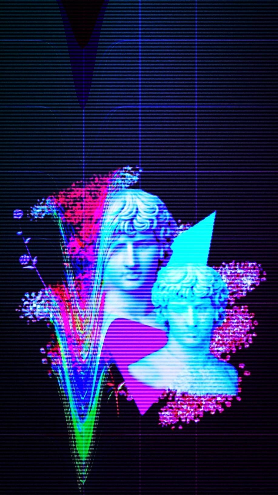 920x1630 9:16 Phone Wallpaper #vaporwave #art. Vaporwave wallpaper, Phone