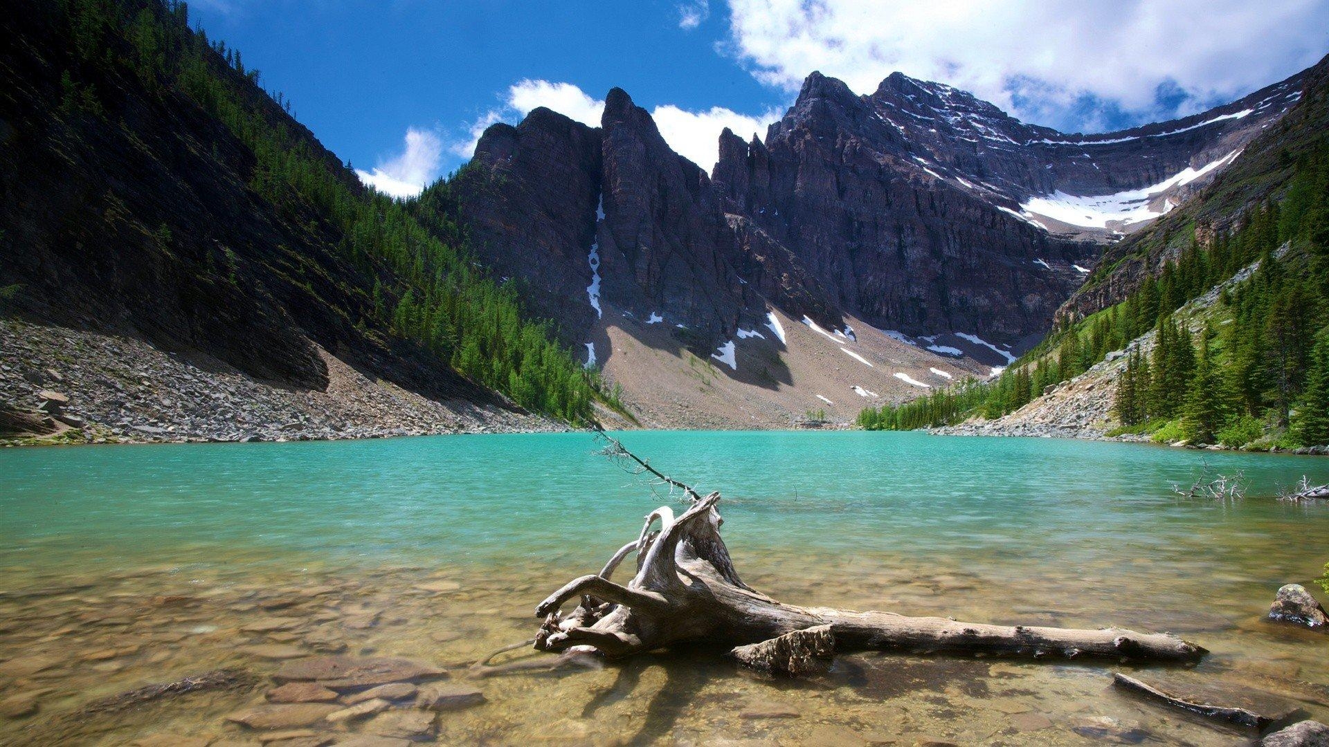 1920x1080 mountain, Nature, Landscape, Cloud, Lake, Tree, Reflection, Desktop