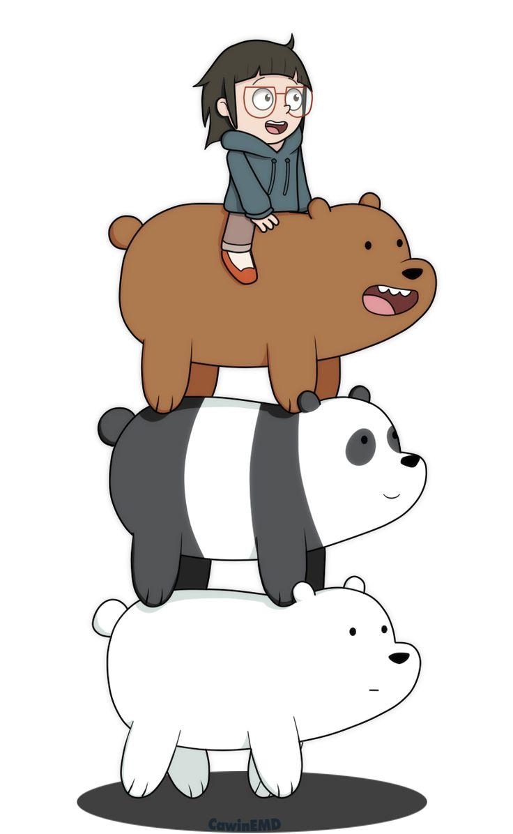 740x1200 We Bare Bears image BearStack with Chloe HD wallpaper, Phone