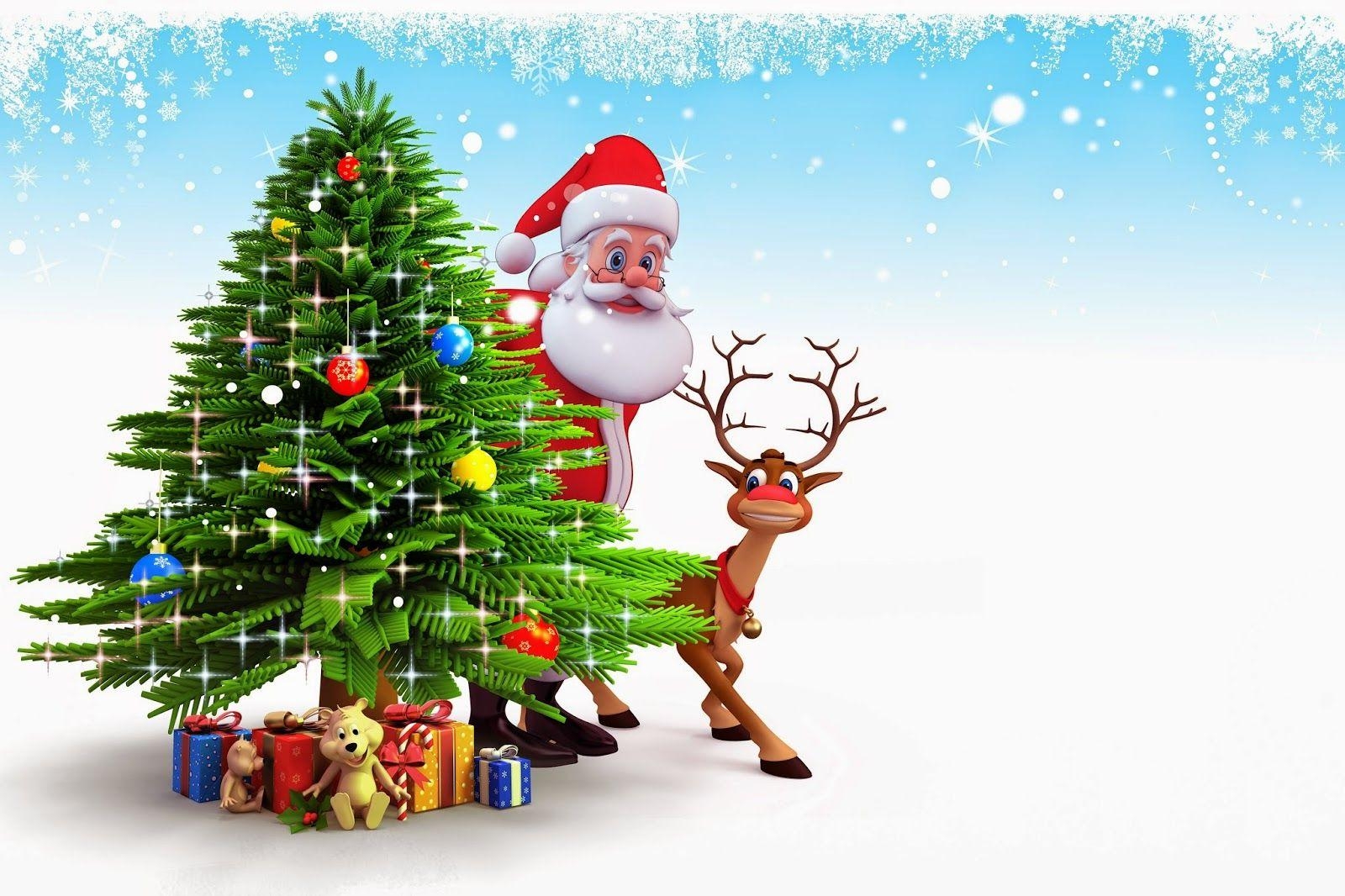 1600x1070 Christmas Cartoon Wallpaper Cartoon Christmas Picture, Desktop