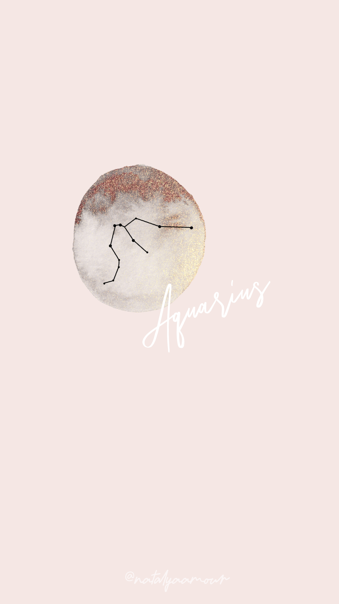 1080x1920 Free Aries Phone Wallpaper. Aquarius aesthetic, Instagram wallpaper, Aquarius art, Phone