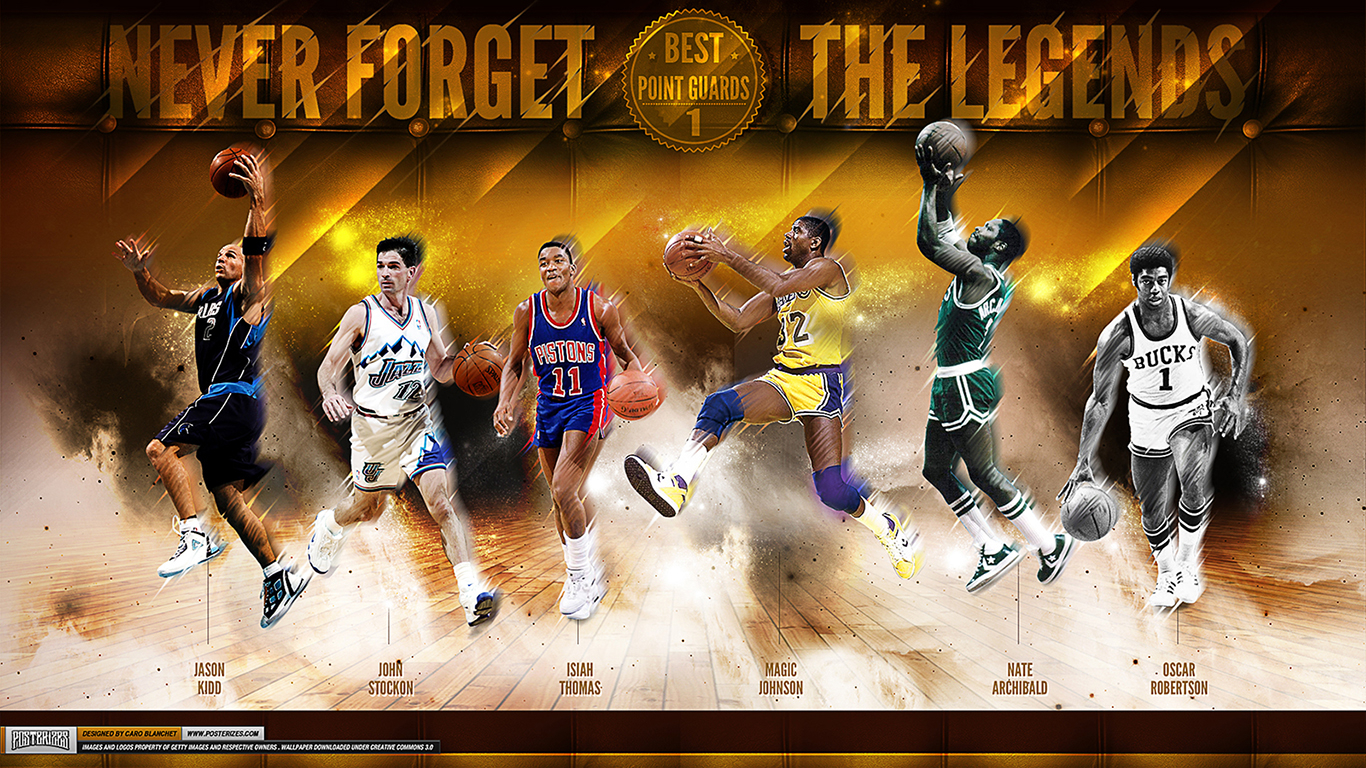 1370x770 Greatest NBA Point Guard of All Time Wallpaper. Posterizes, Desktop