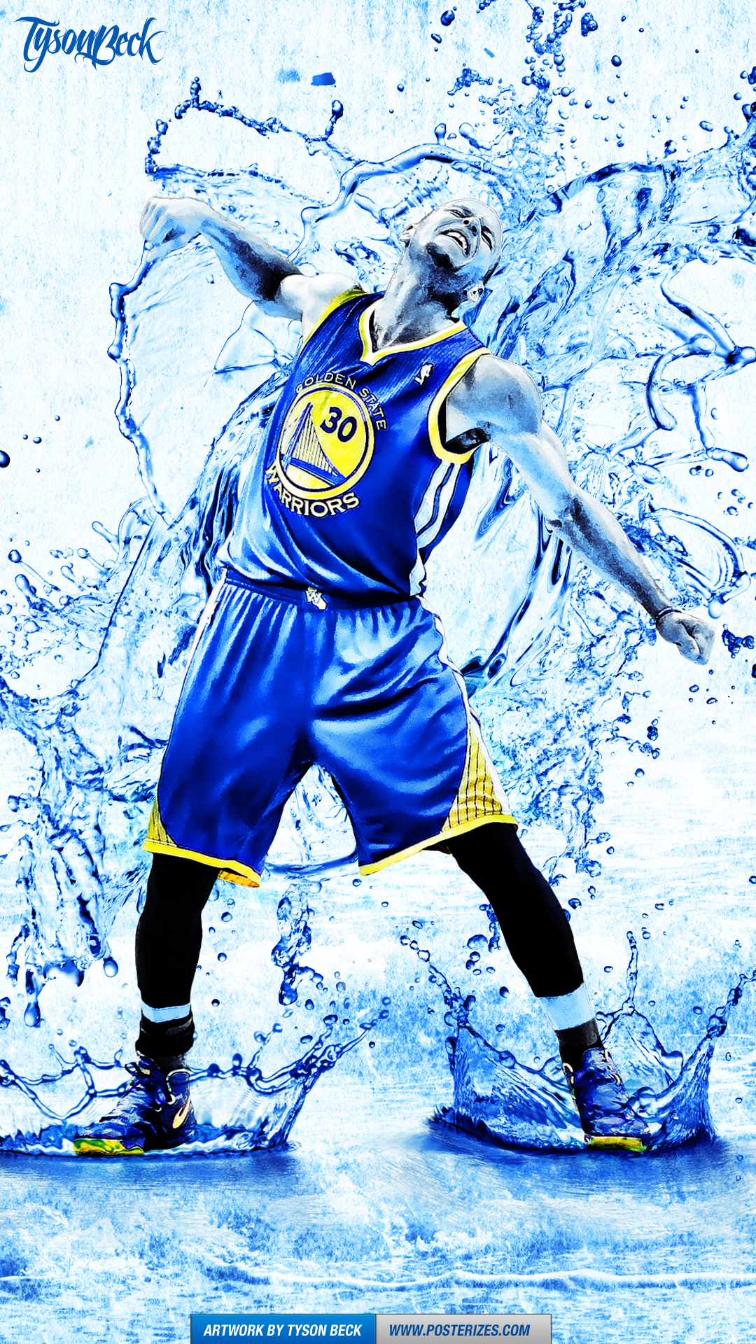 1080x1920 Free download Stephen Curry Splash Wallpaper The Art Mad, Phone