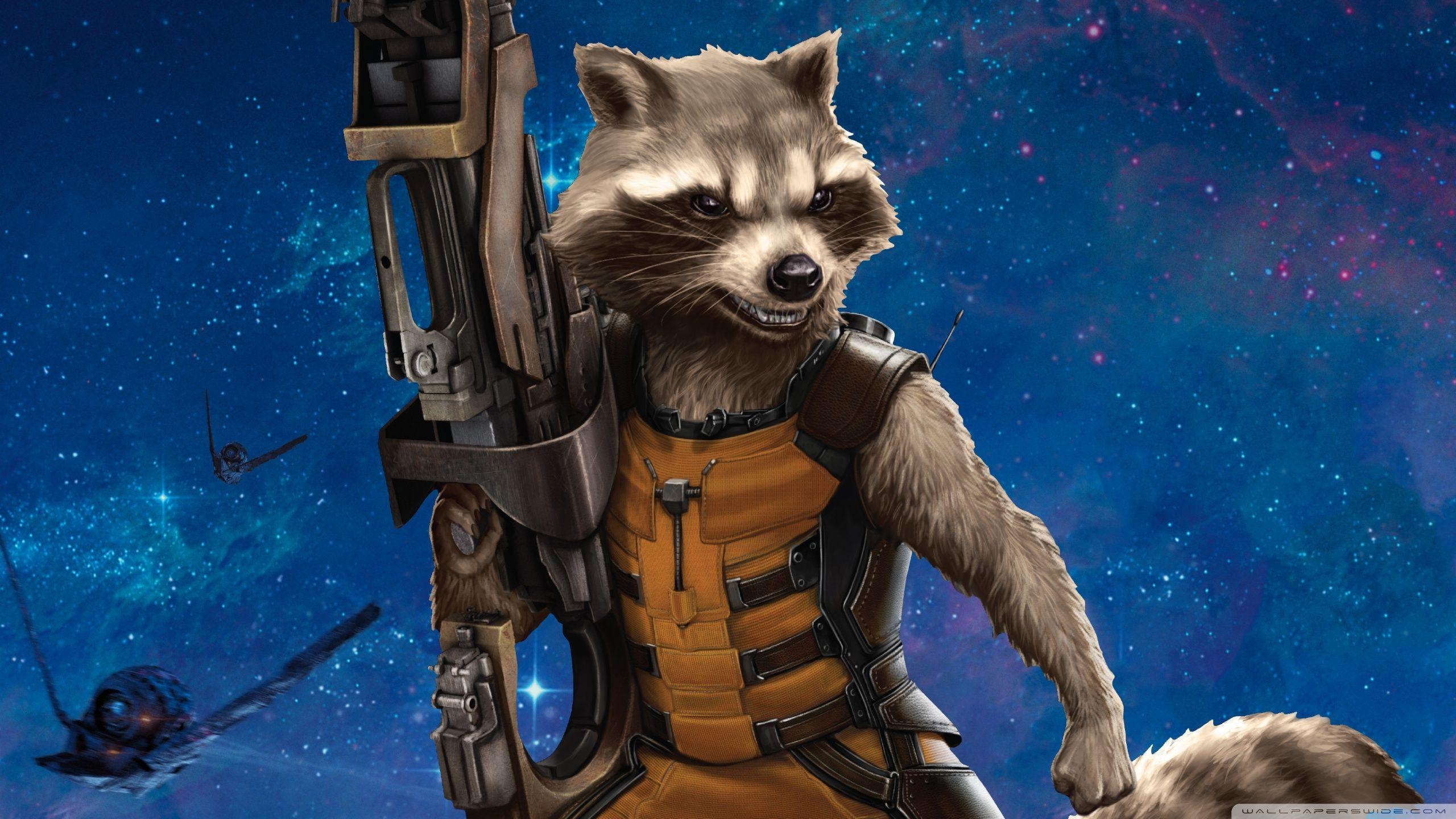 2560x1440 Rocket Raccoon 2014 HD desktop wallpaper, High Definition, Desktop