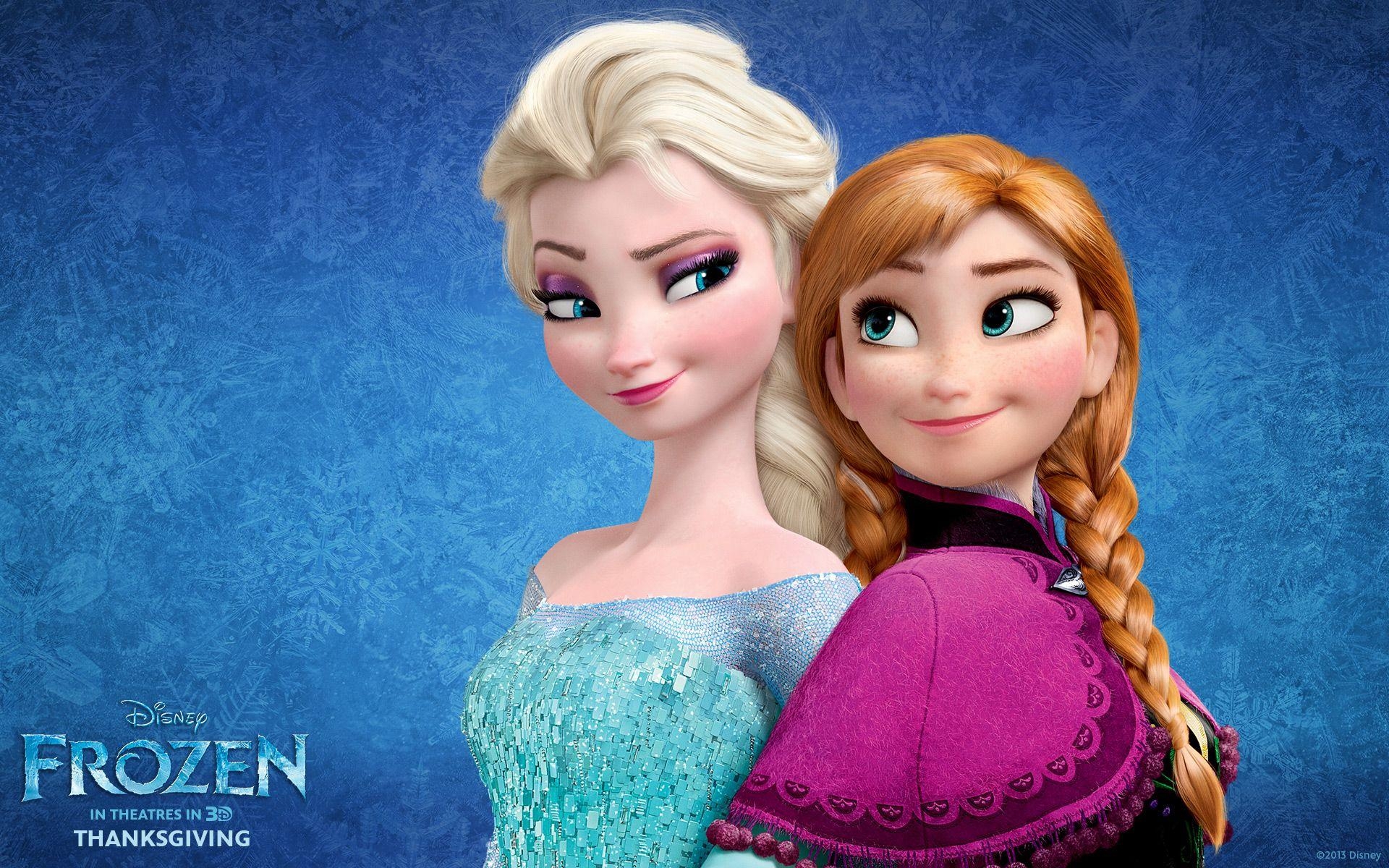 1920x1200 Disney Frozen Anna Vs Elsa HD Background for iPad mini 3, Desktop