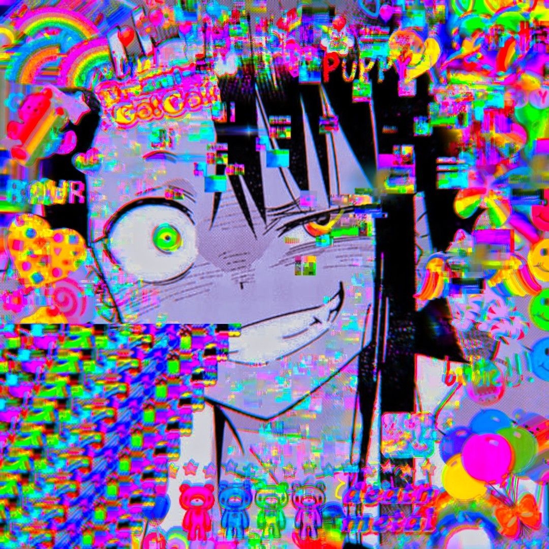 1080x1080 Nagatoro Glitchcore Anime Mangá Glitchcore Icons. Glitchcore Anime, Anime Wallpaper, Anime Artwork, Phone