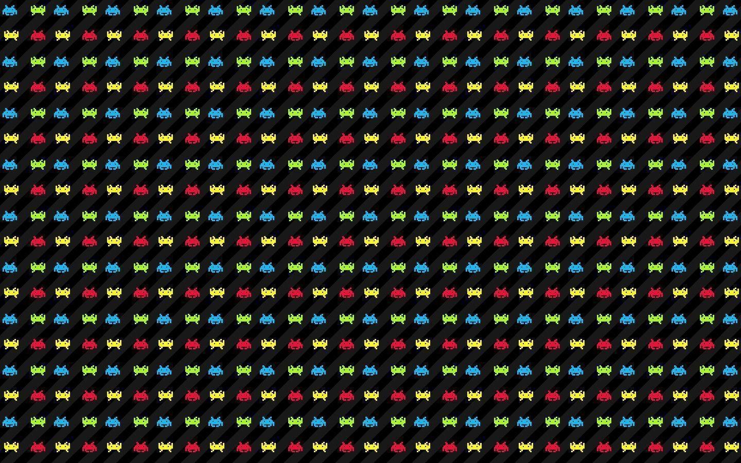 1440x900 Space Invaders Wallpaper 37581  px, Desktop