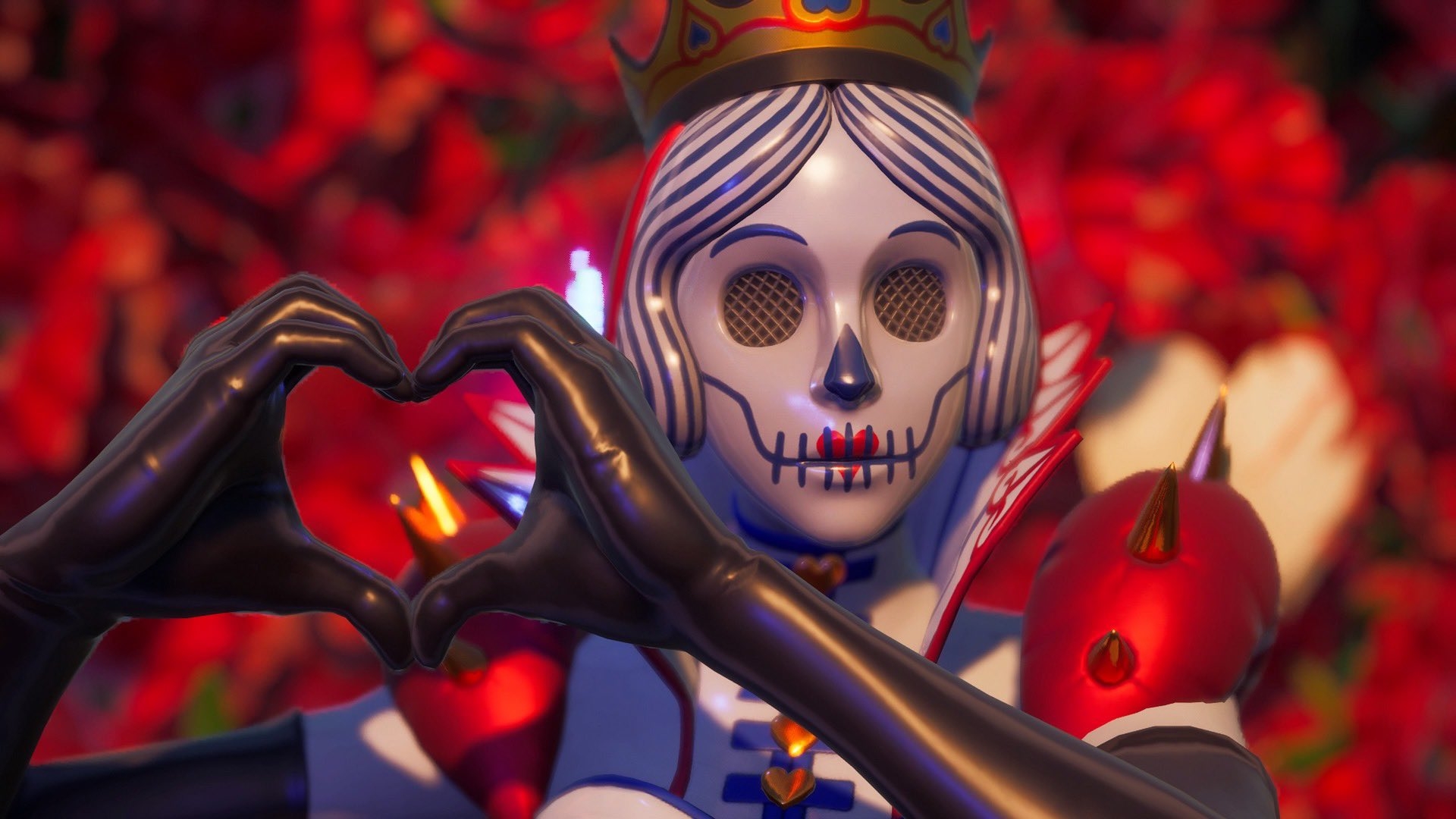 1920x1080 Queen of Hearts Fortnite wallpaper, Desktop