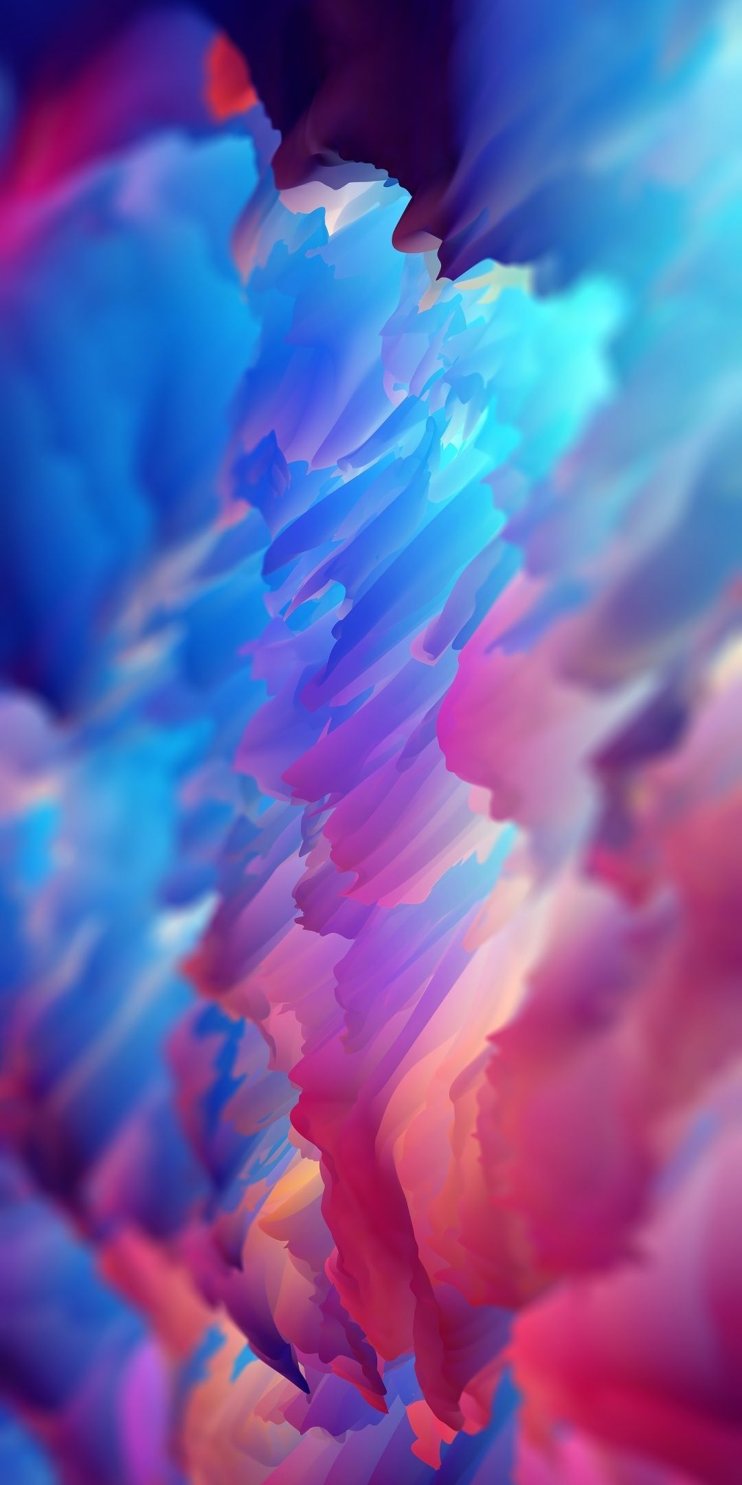 1080x2160 Download  wallpaper Surface, colorful, abstract, bright, Phone